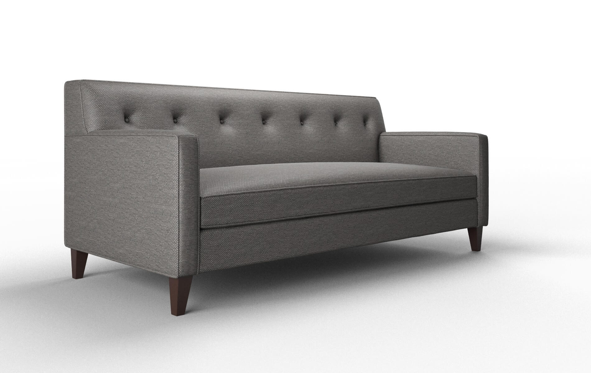 Harper Oscar Grey Sofa espresso legs 2