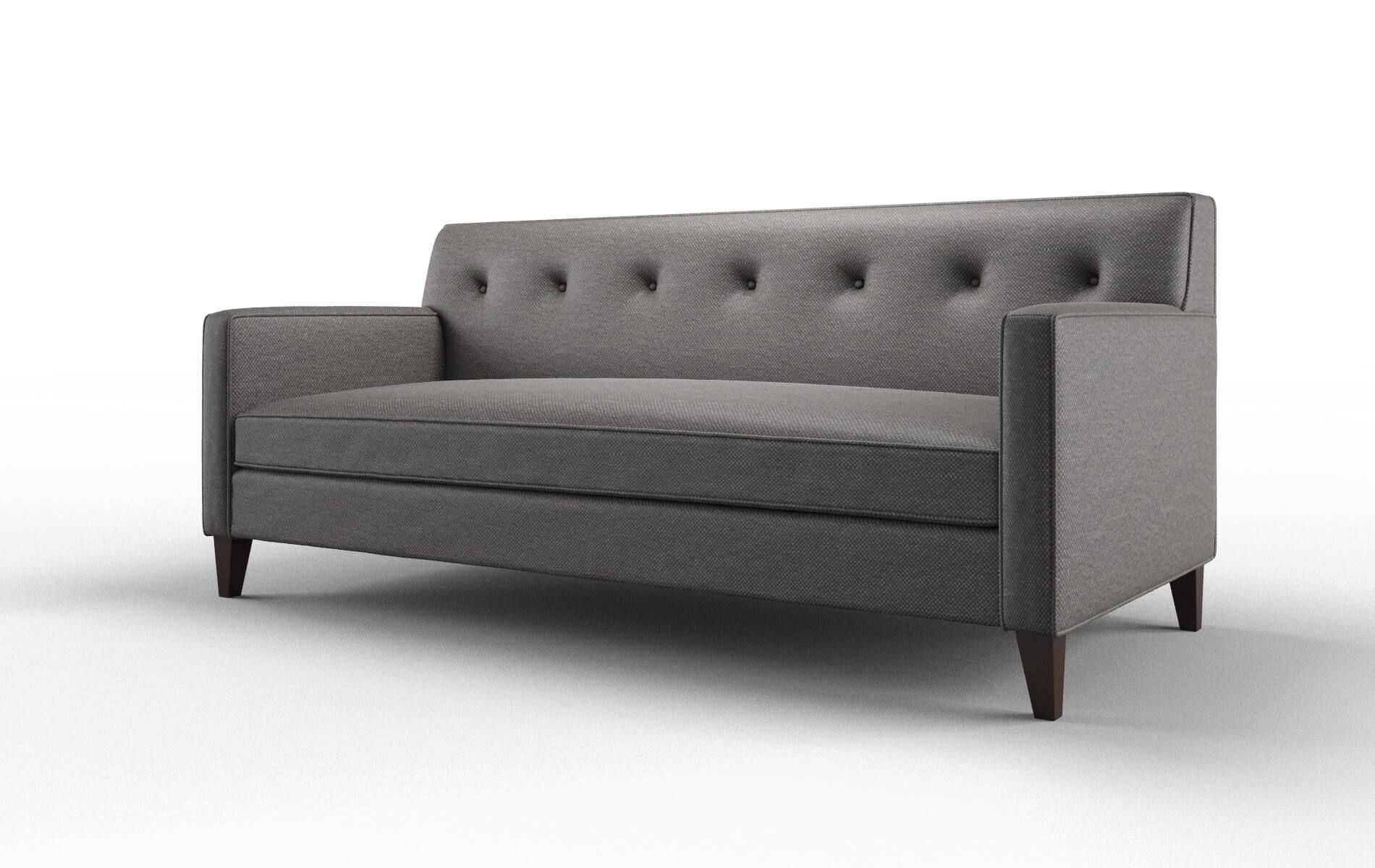 Harper Oscar Grey Sofa espresso legs 4