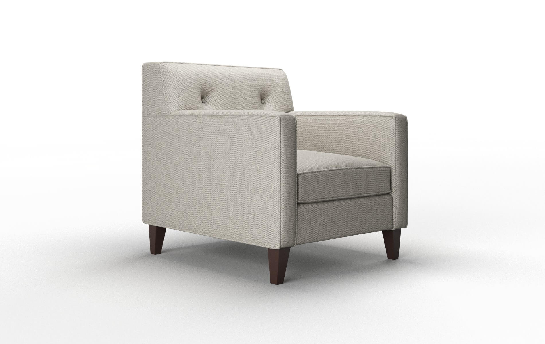 Harper Oscar Silver Chair espresso legs 2