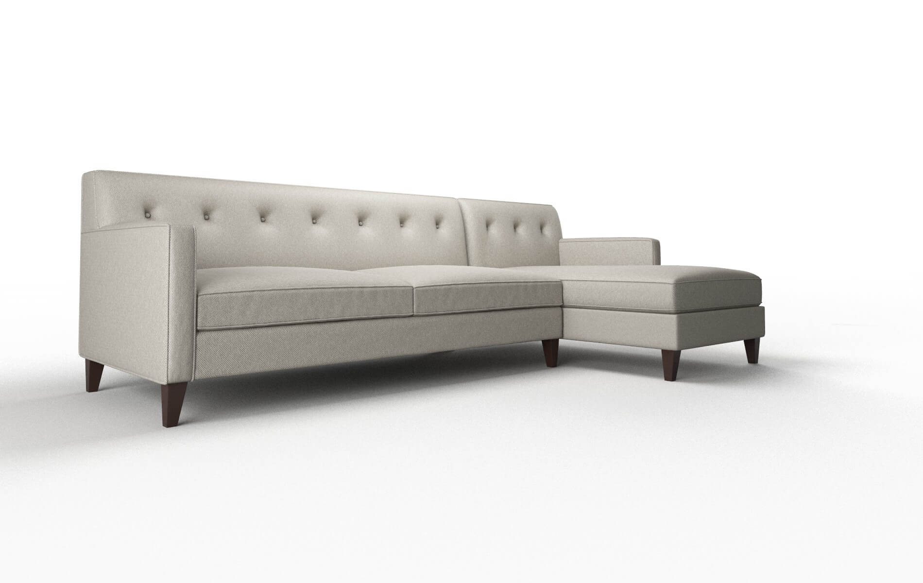 Harper Oscar Silver Panel espresso legs 2