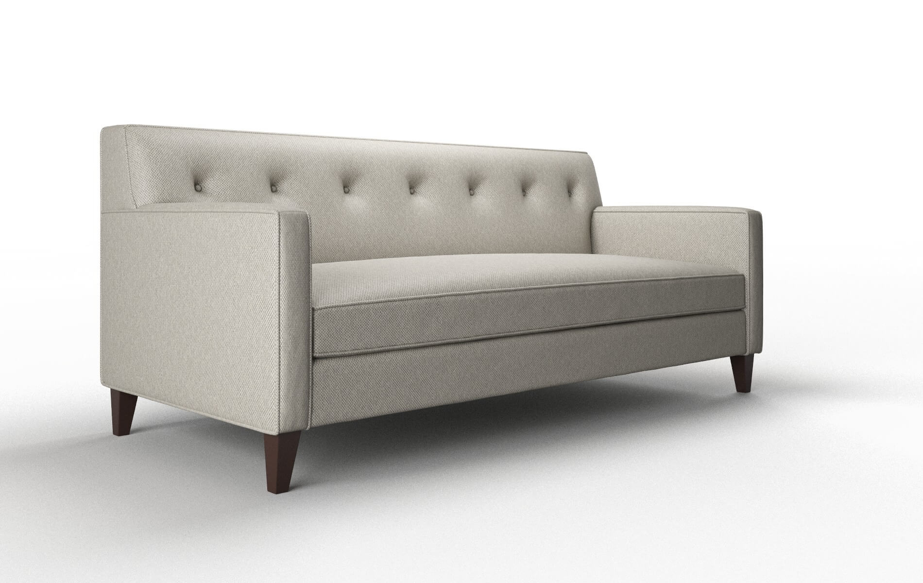 Harper Oscar Silver Sofa espresso legs 2