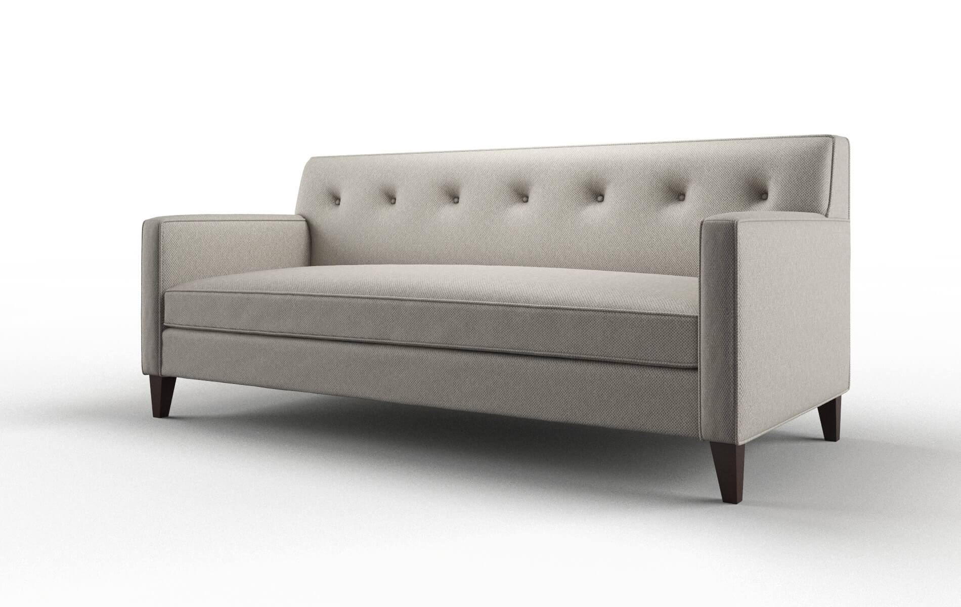 Harper Oscar Silver Sofa espresso legs 4