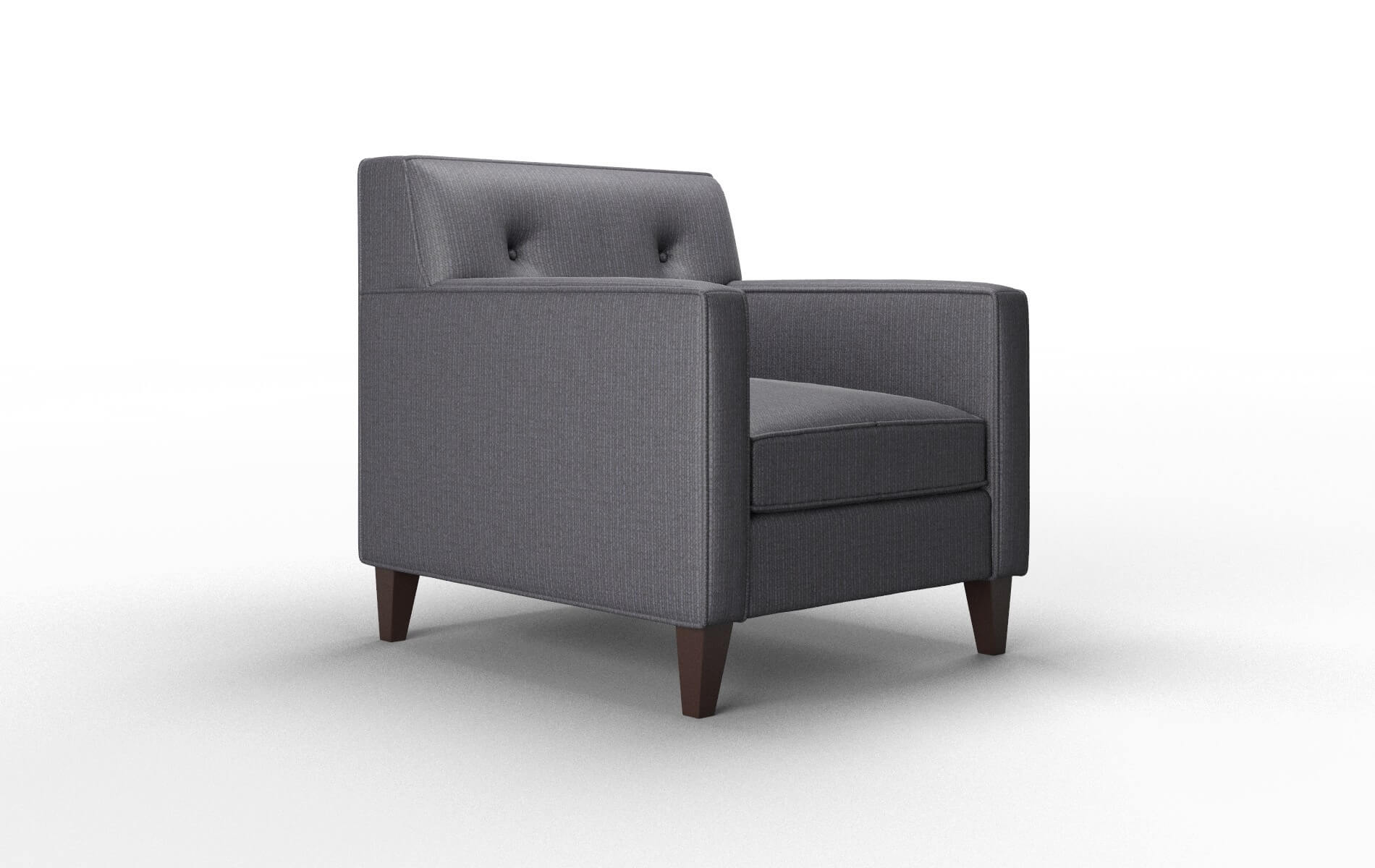 Harper Parker Charcoal Chair espresso legs 2