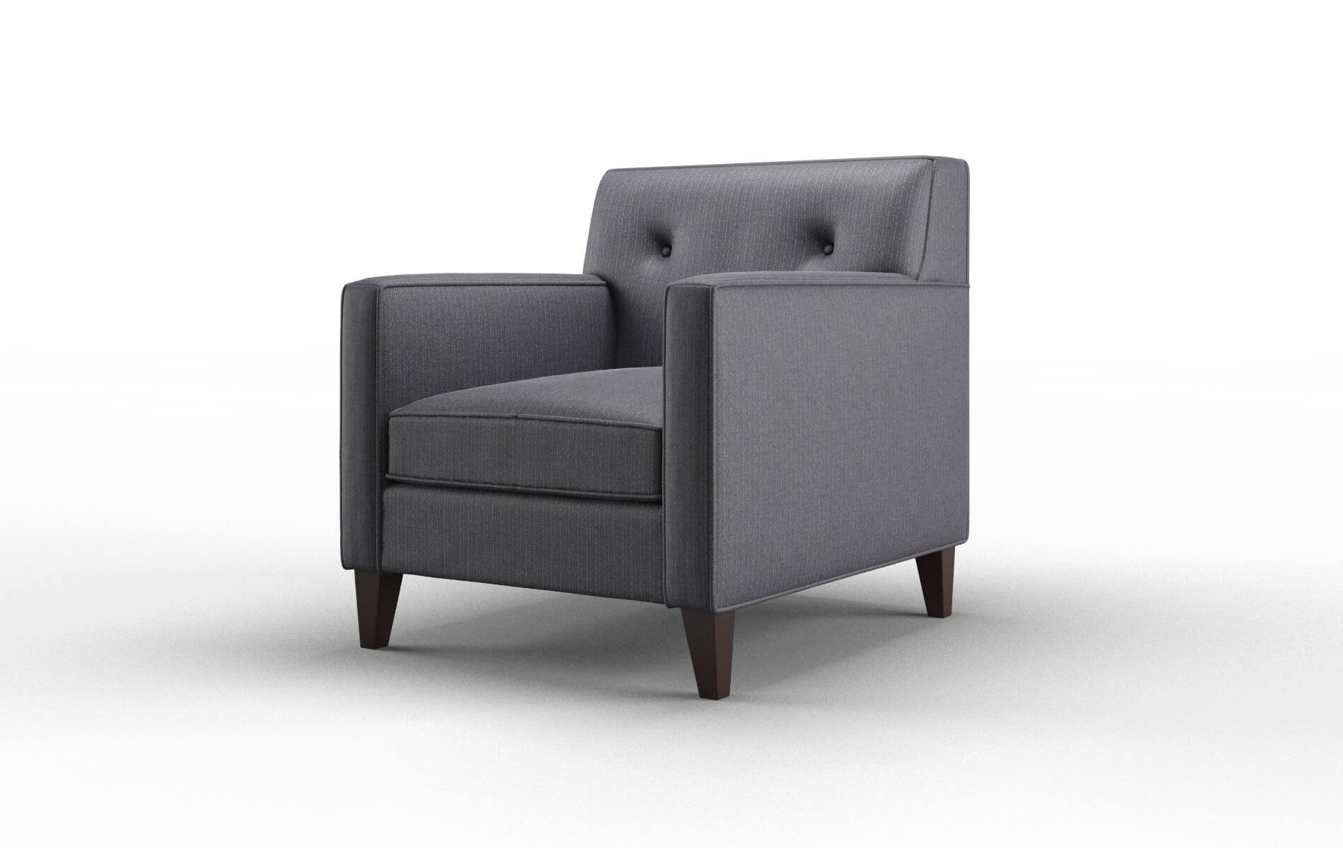 Harper Parker Charcoal Chair espresso legs 4