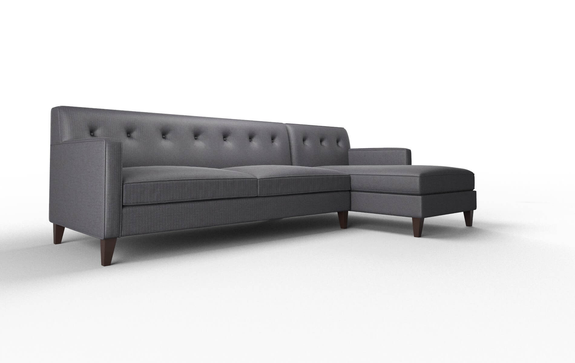 Harper Parker Charcoal Panel espresso legs 2