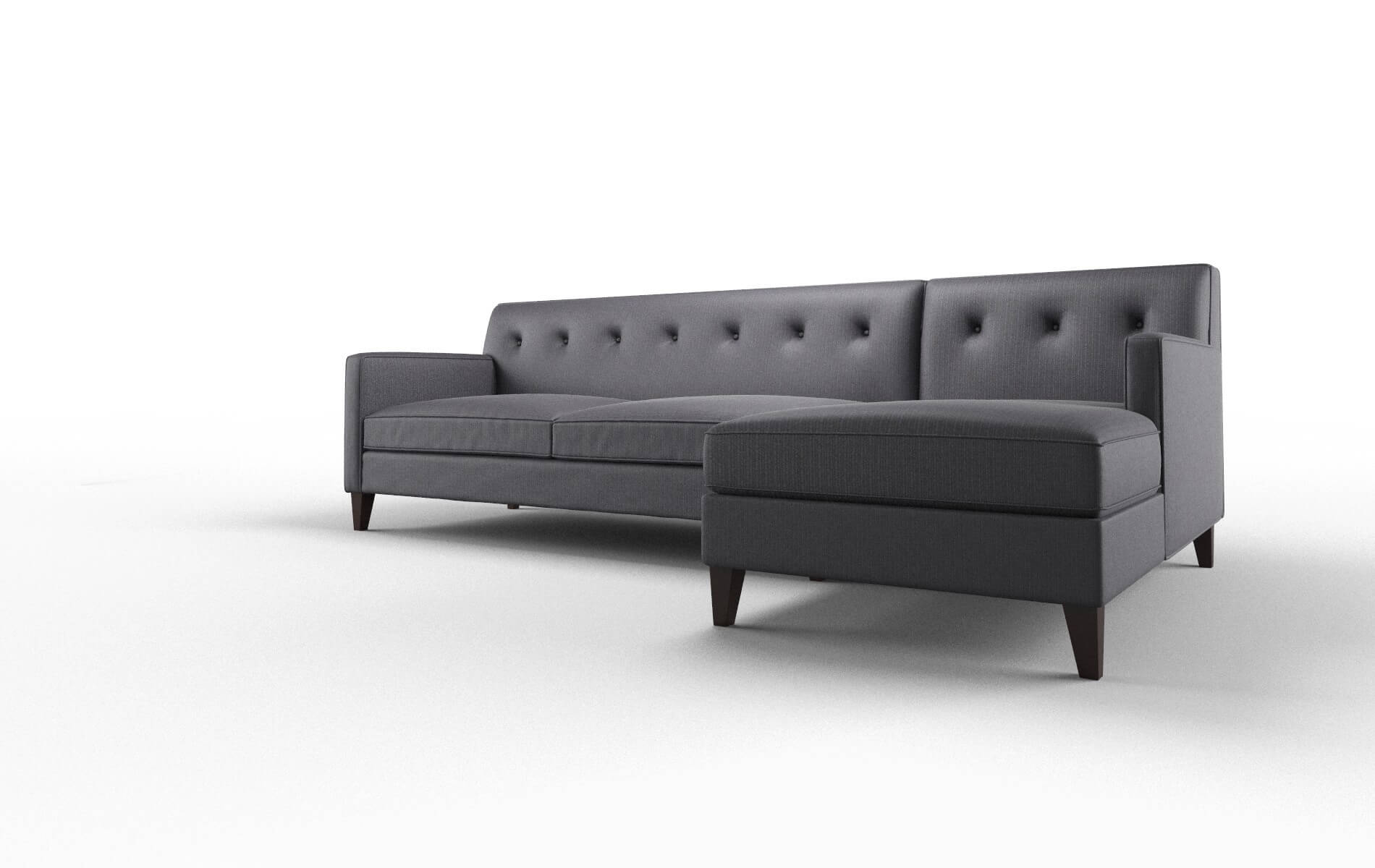 Harper Parker Charcoal Panel espresso legs 4