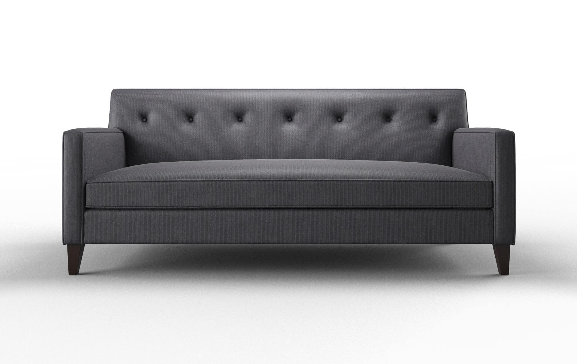 Harper Parker Charcoal Sofa espresso legs 1