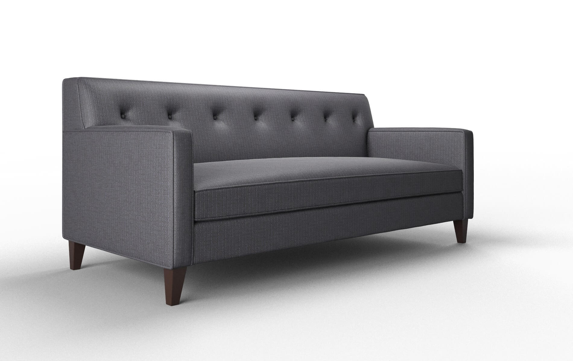 Harper Parker Charcoal Sofa espresso legs 2