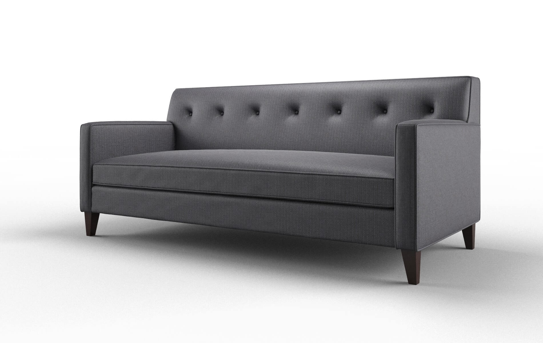 Harper Parker Charcoal Sofa espresso legs 4