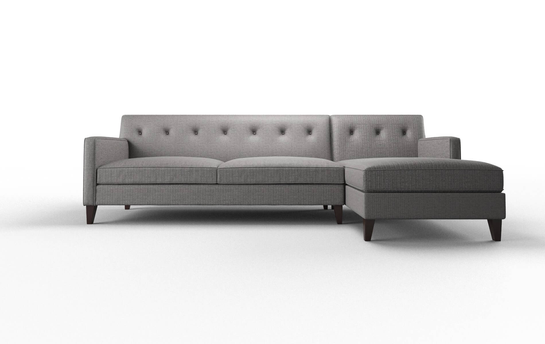 Harper Parker graphite Panel Espresso Legs  1