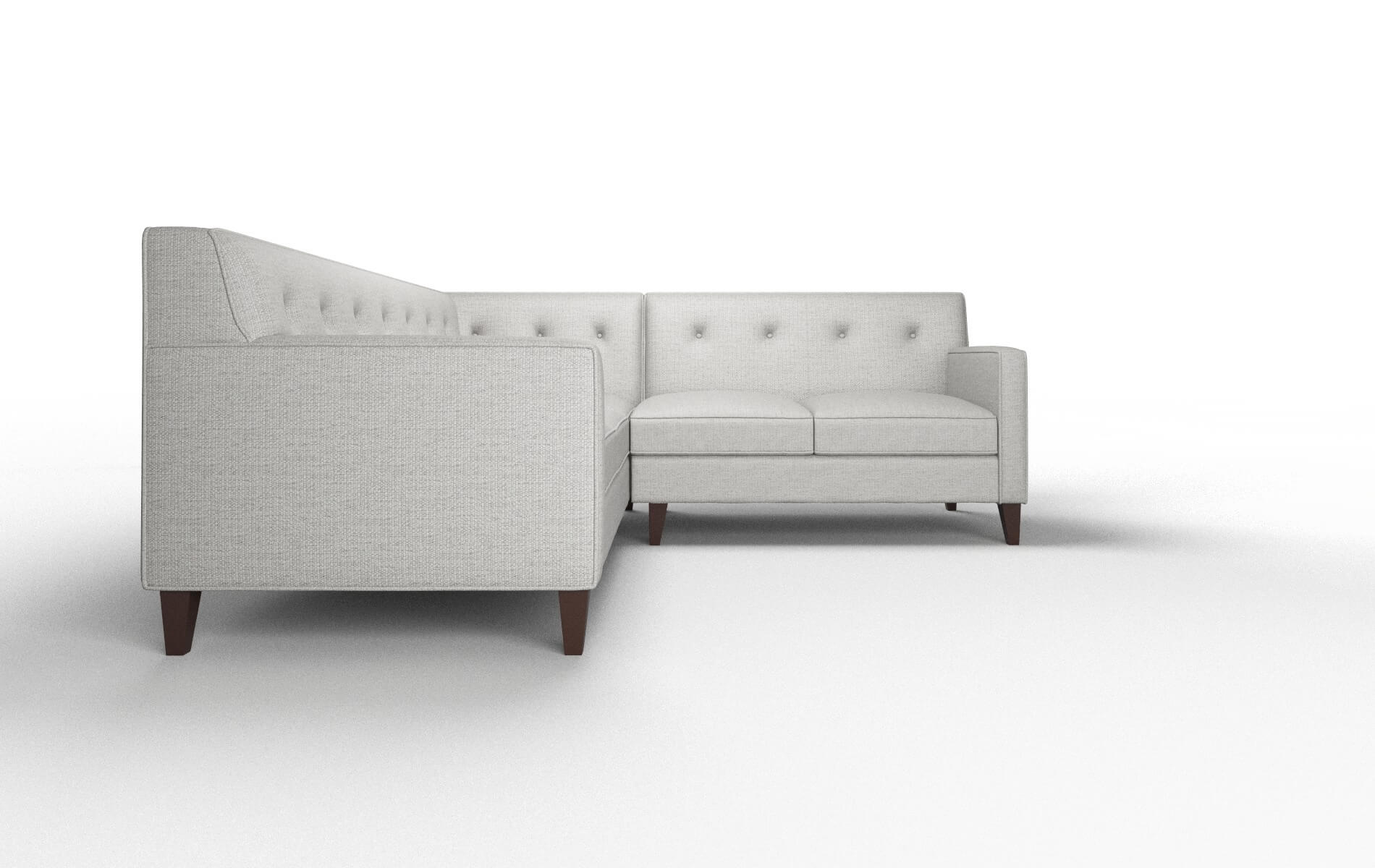 Harper Parker Silver Sectional espresso legs 2