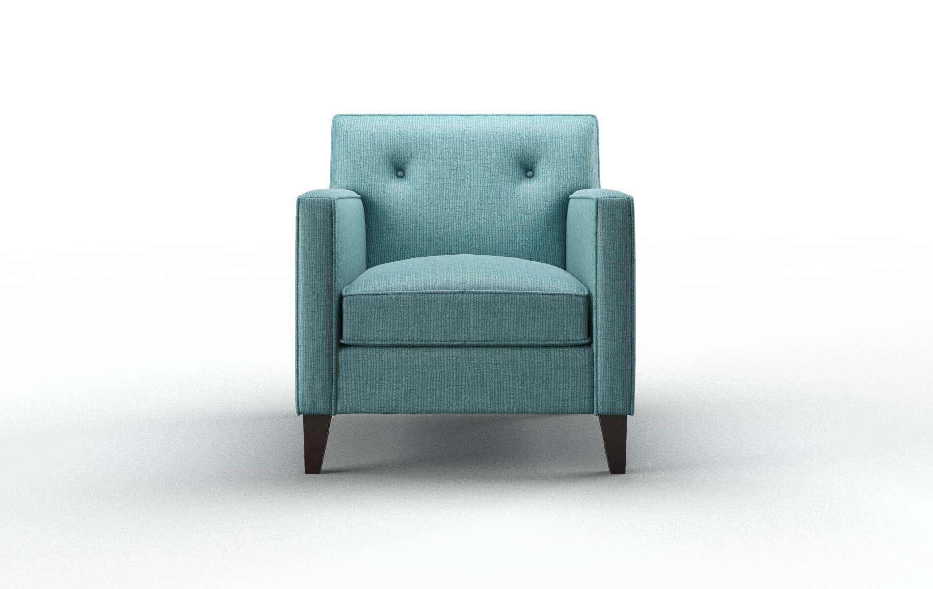 Harper Parker Turquoise Chair espresso legs 1