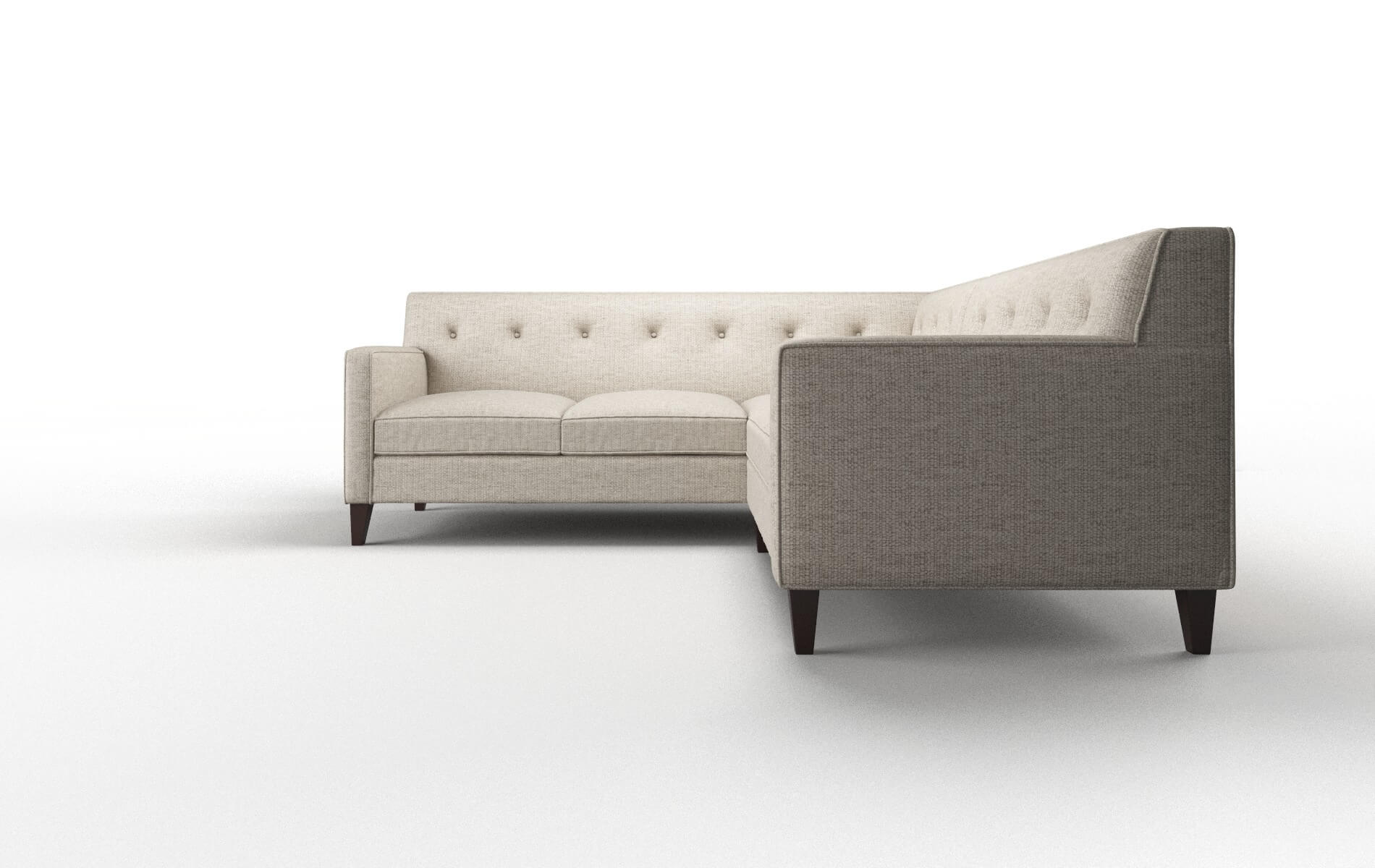 Harper Parker Wheat Sectional espresso legs 5