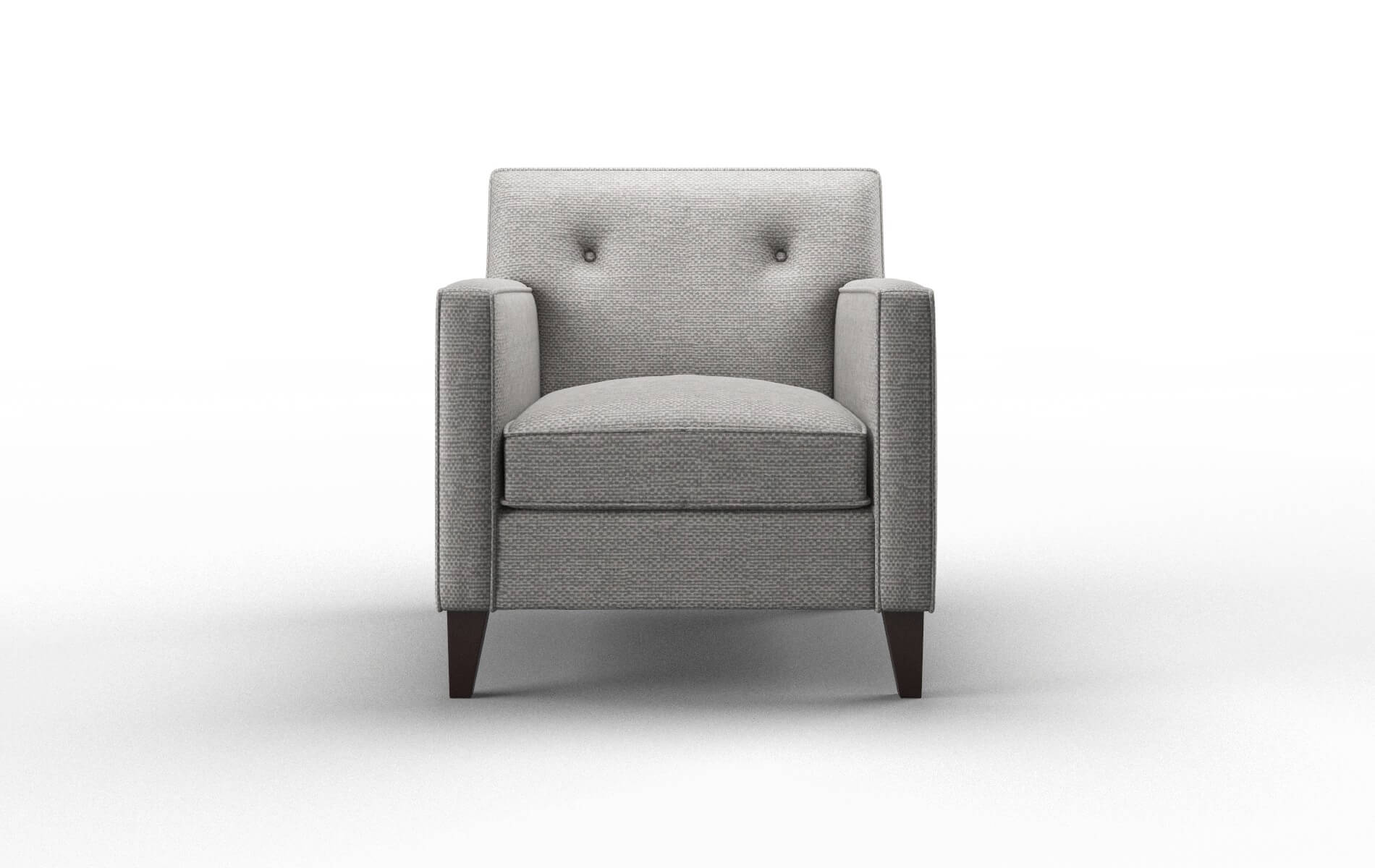Harper Phoenix smoke Chair Espresso Legs  1