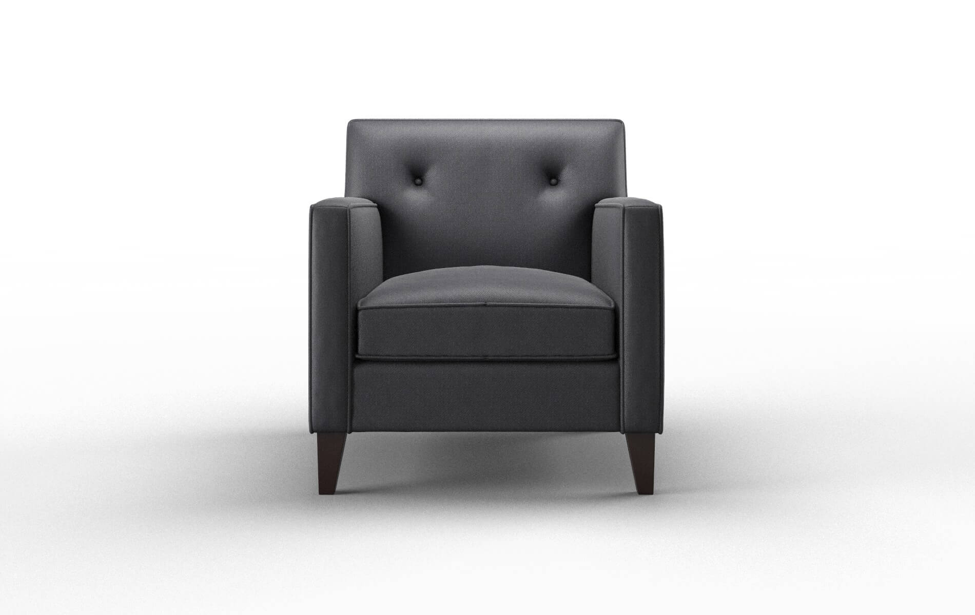 Harper Redondo navy Chair Espresso Legs  1