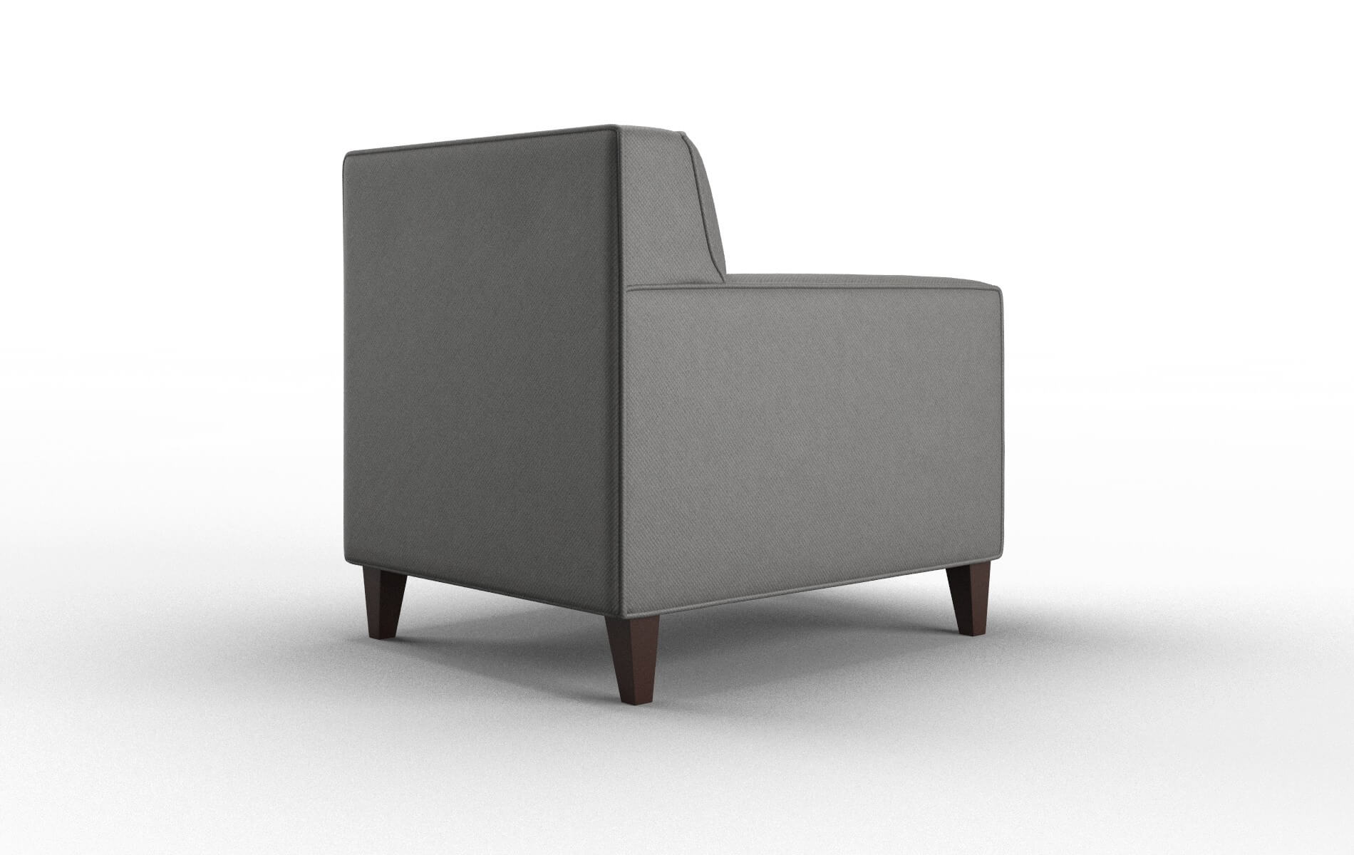 Harper Rocket Charcoal Chair espresso legs 5
