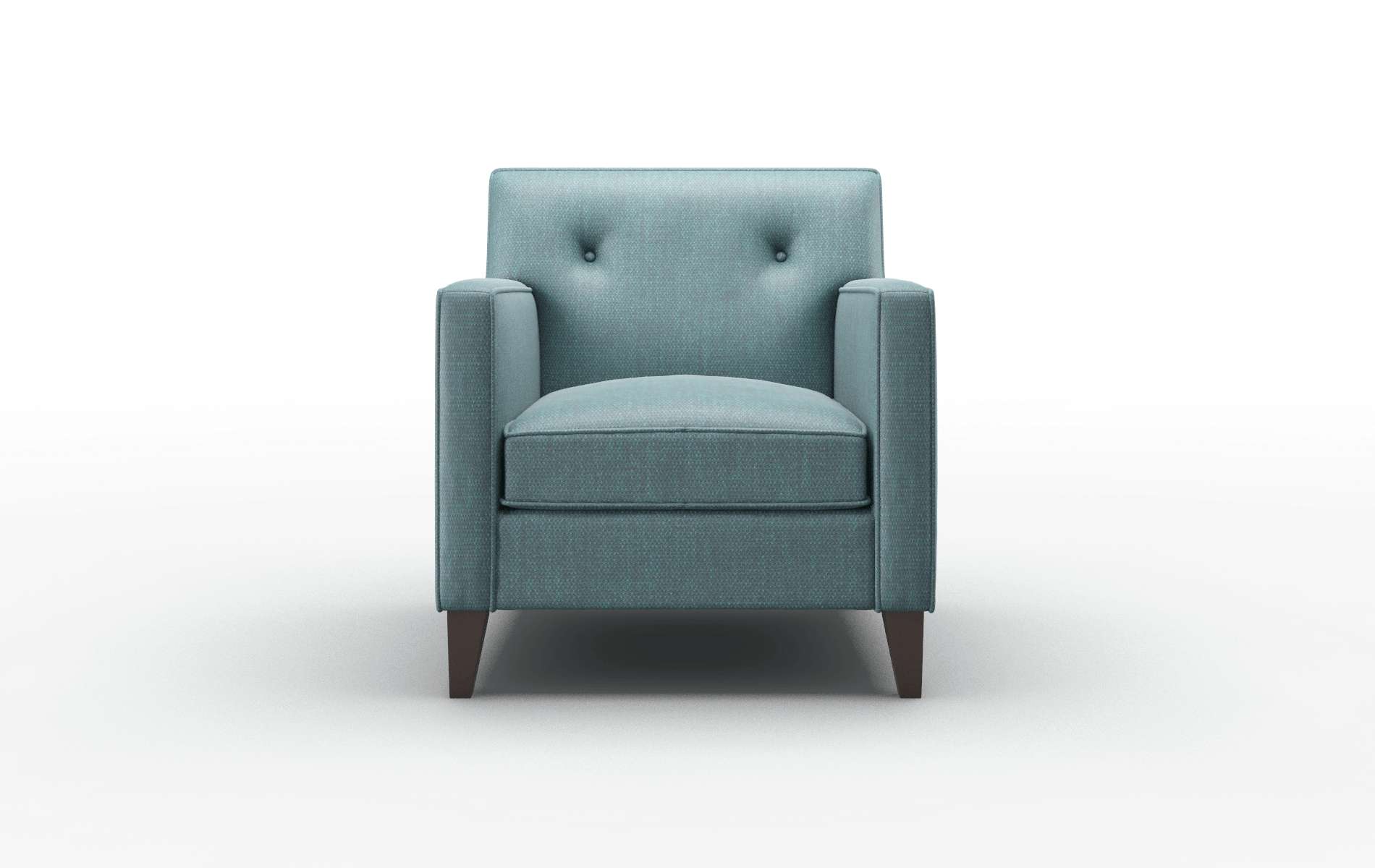 Harper Rocket peacock Chair Espresso Legs  1