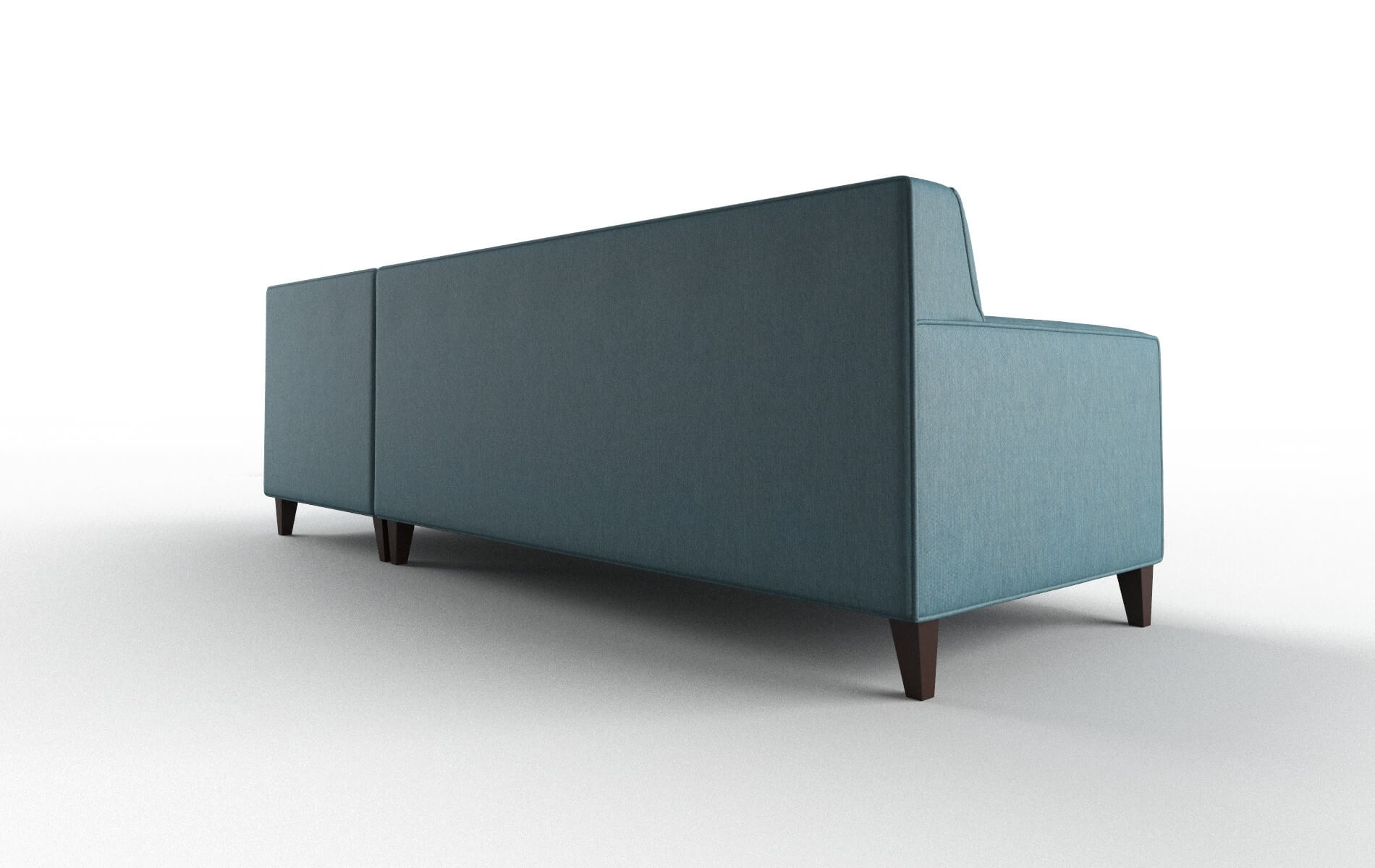 Harper Royale Electric_blue Panel espresso legs 5