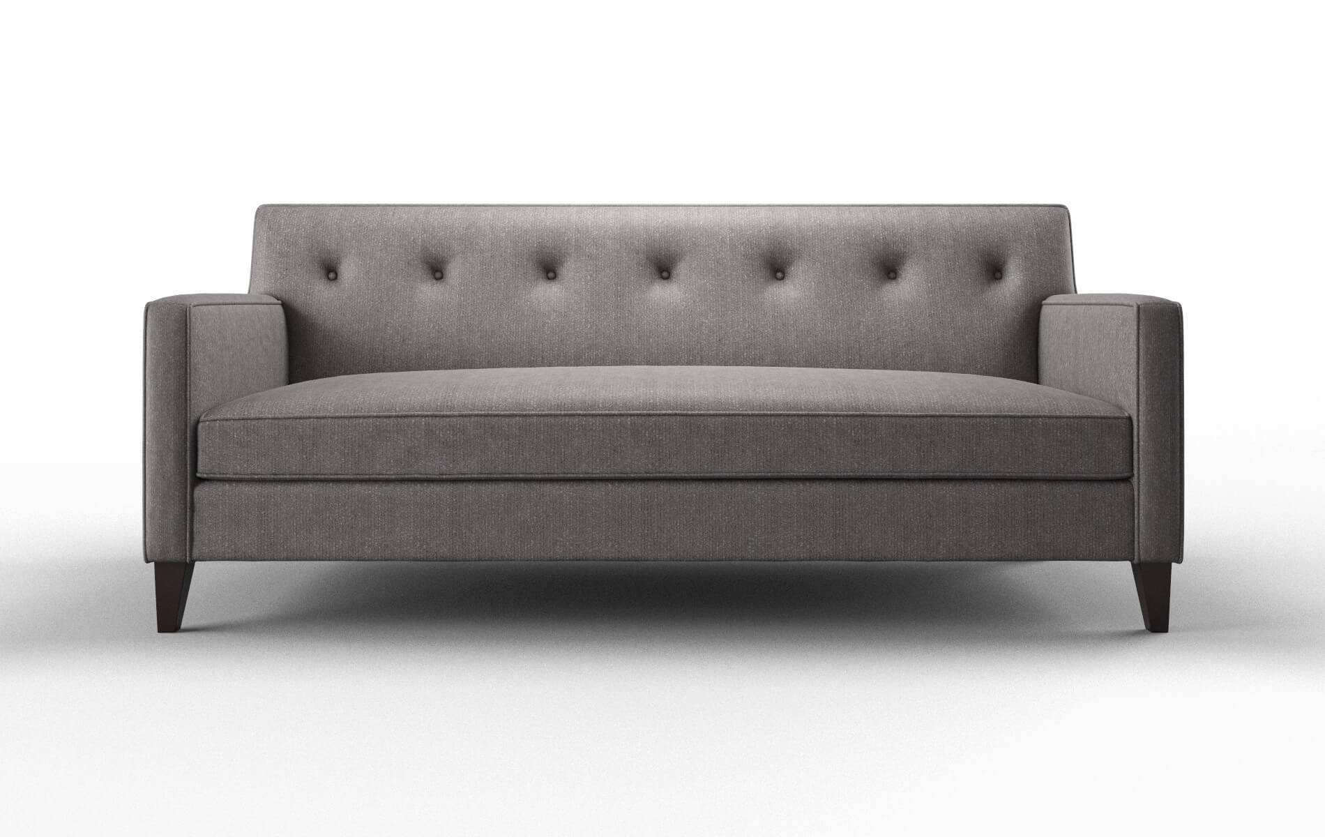 Harper Sasha Granite Sofa espresso legs 1
