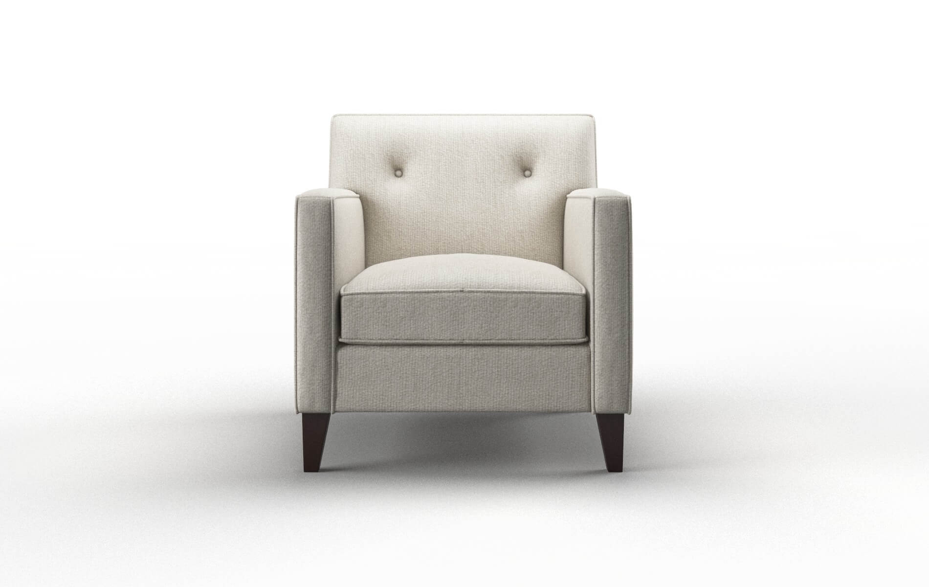 Harper Sasha Linen Chair espresso legs 1
