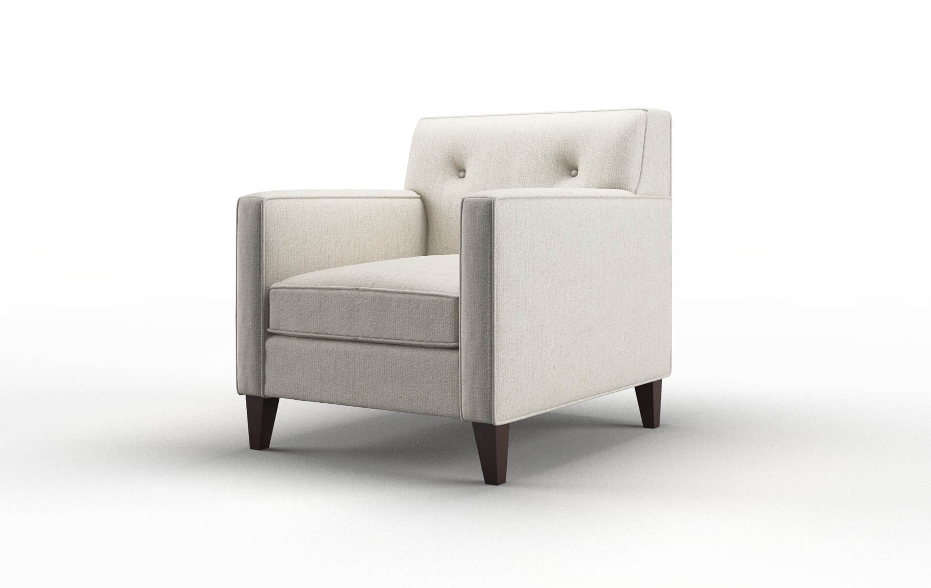 Harper Sasha Linen Chair espresso legs 4
