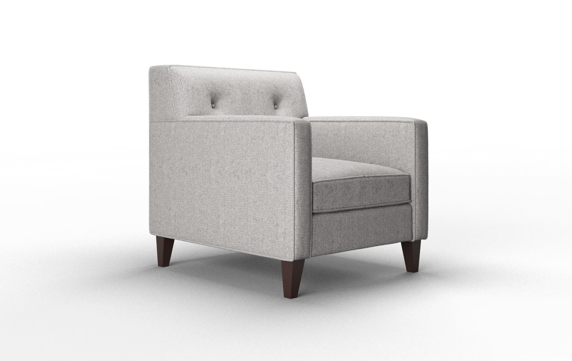 Harper Sasha Silver Chair espresso legs 2