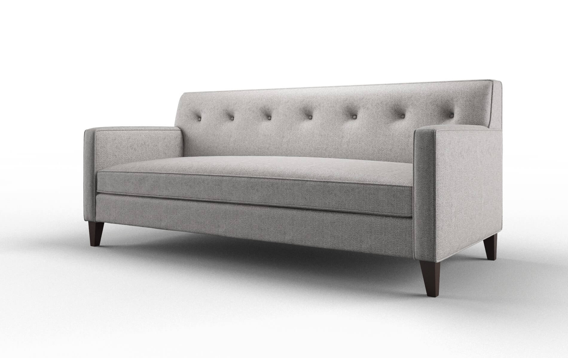 Harper Sasha Silver Sofa espresso legs 4