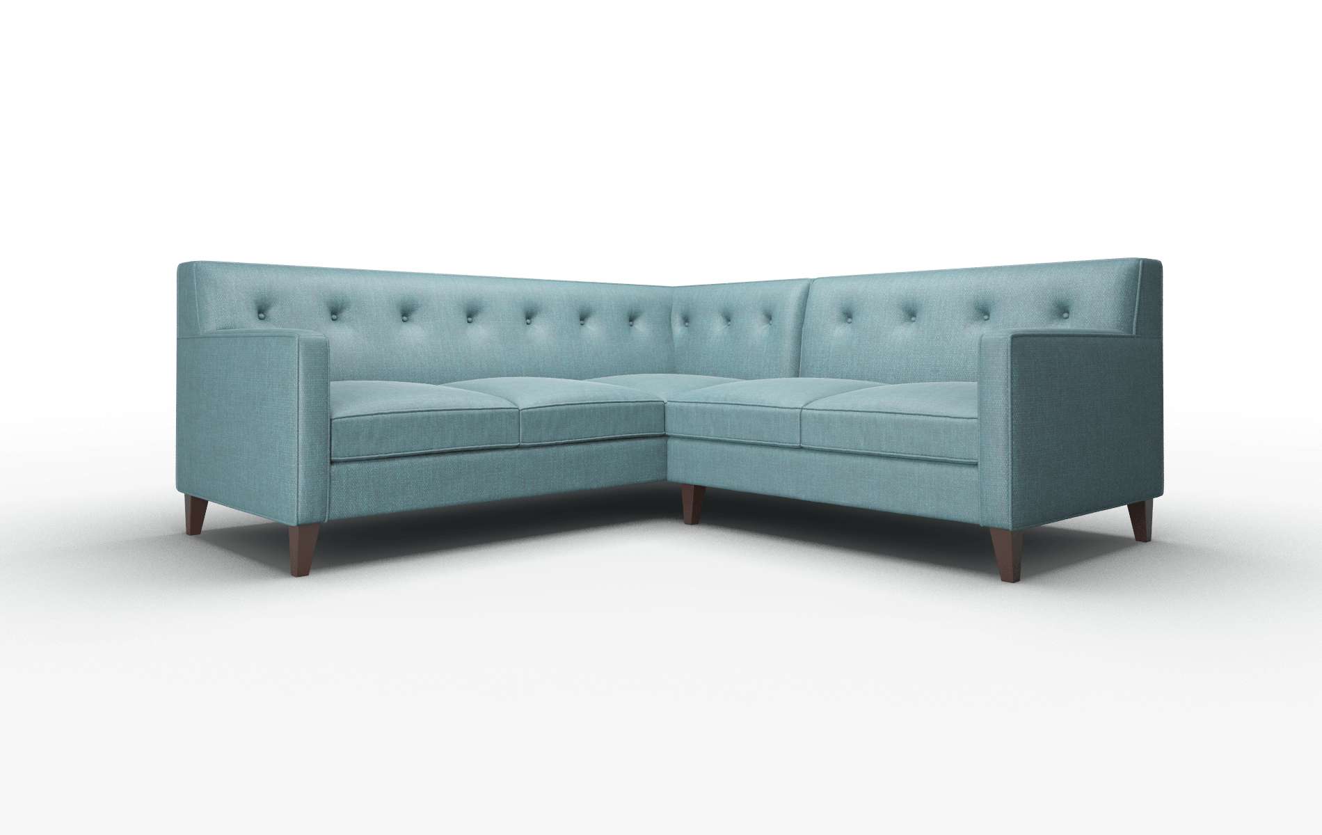 Harper Simplex blue_moon Sectional Espresso Legs  1