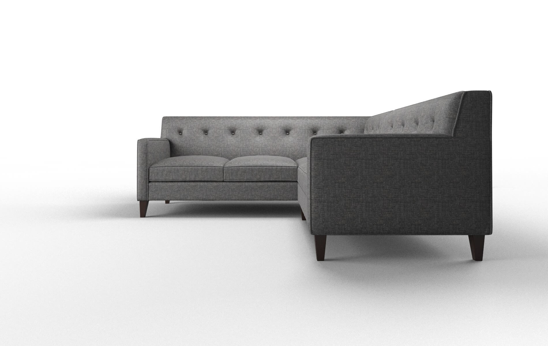 Harper Sosoftness 51 Sectional espresso legs 5