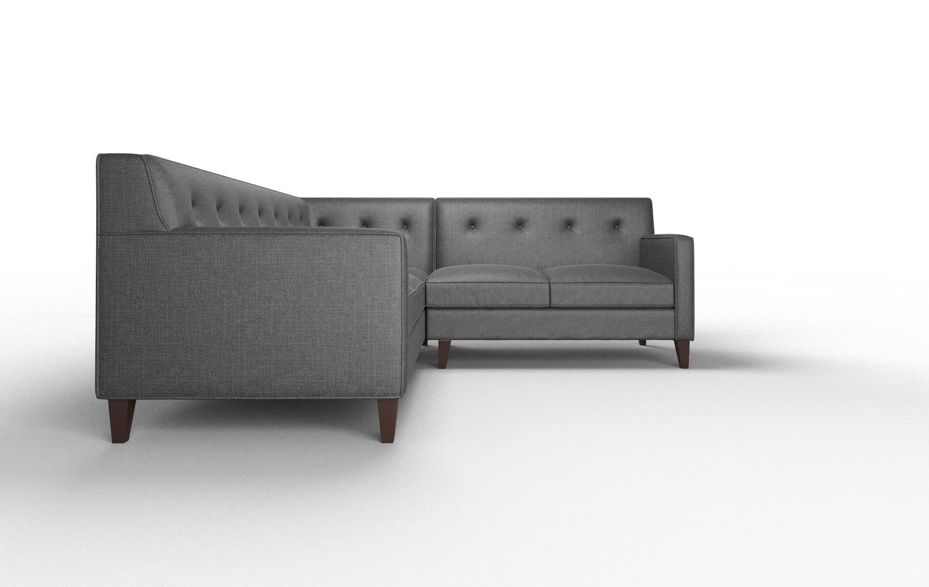 Harper Sosoftness 54 Sectional espresso legs 2