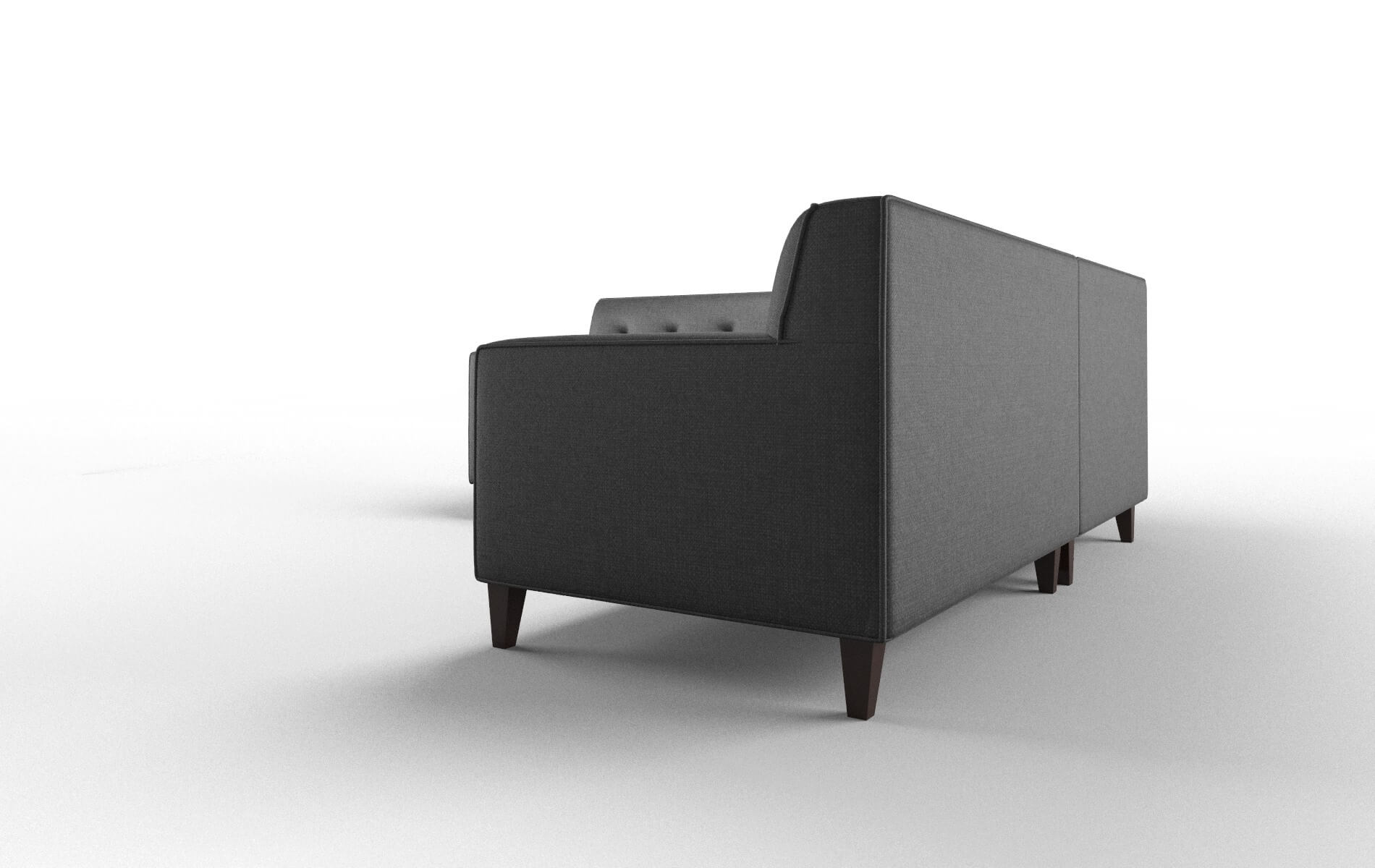 Harper Sosoftness 54 Sectional espresso legs 4