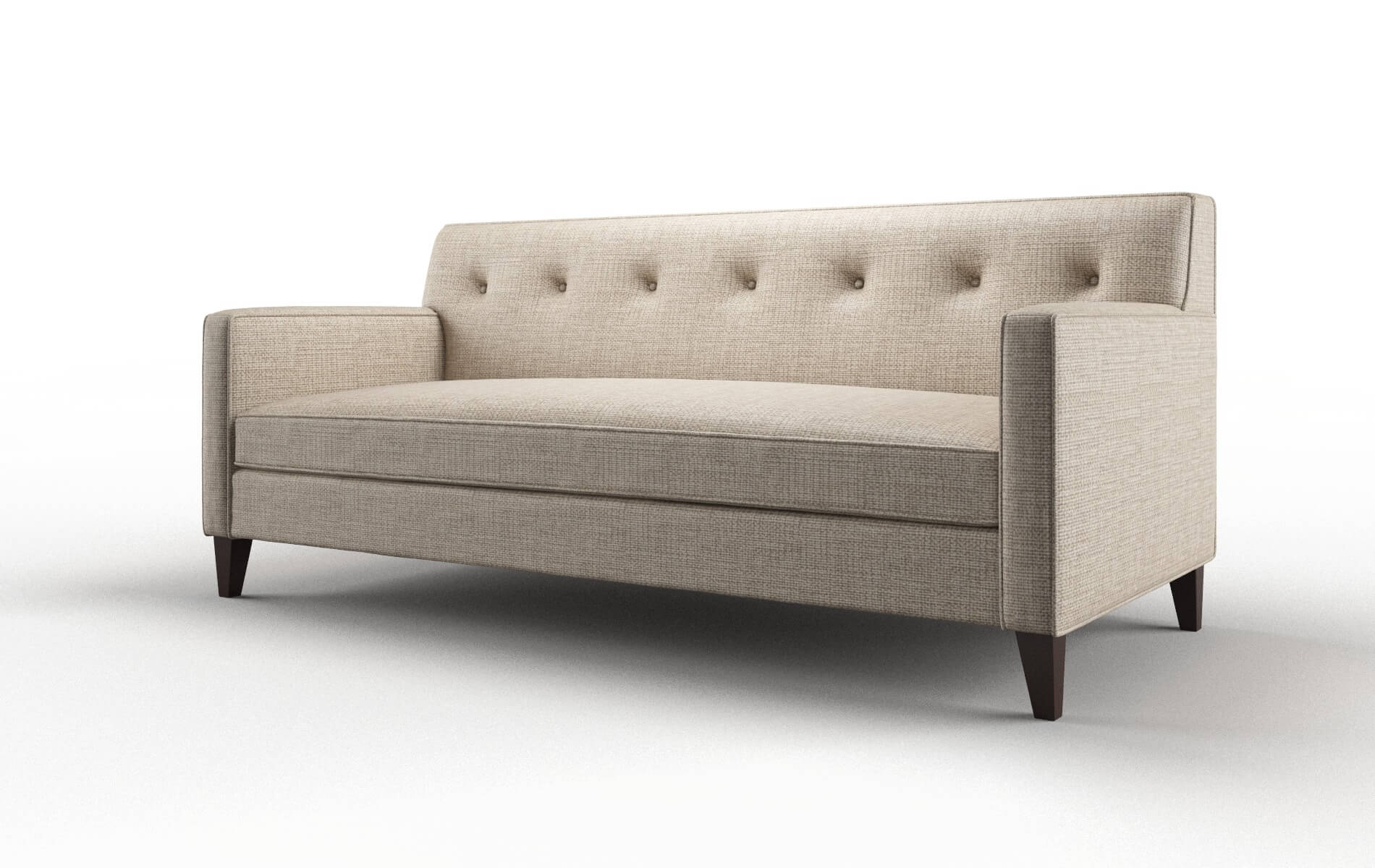 Harper Sosoftness 74 Sofa espresso legs 4