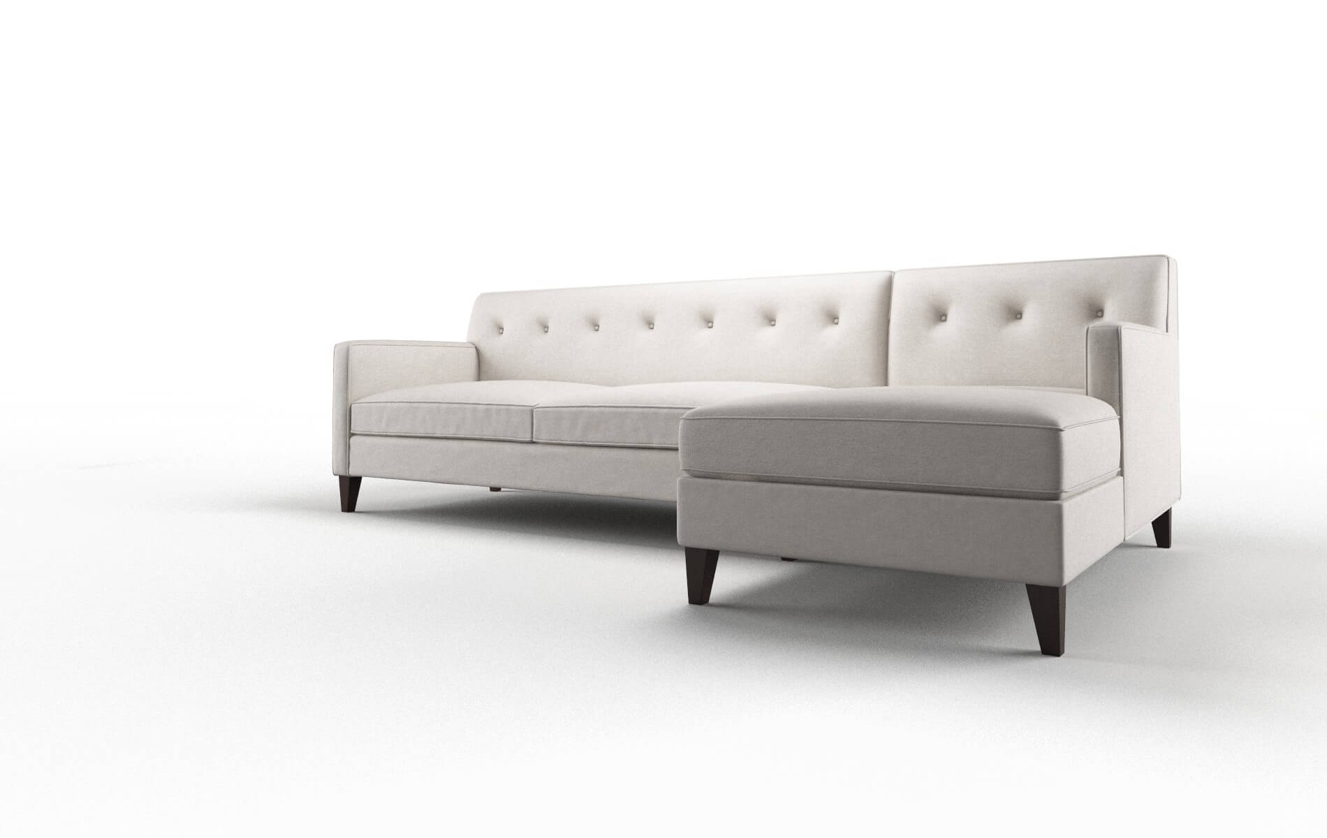 Harper Suave Dove Panel espresso legs 4