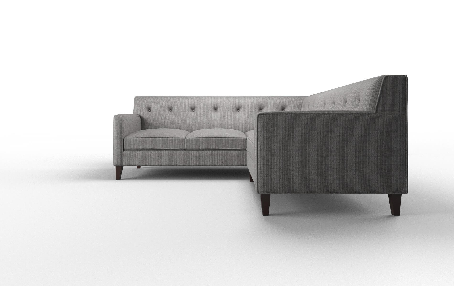 Harper Terrain Oatmeal Sectional espresso legs 5