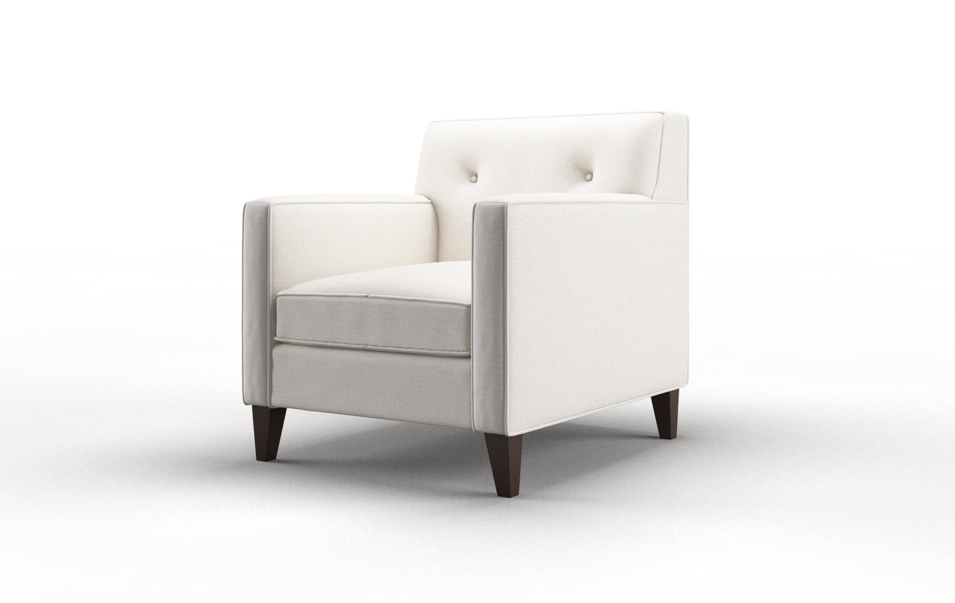 Harper Venice Eggshell Chair espresso legs 4