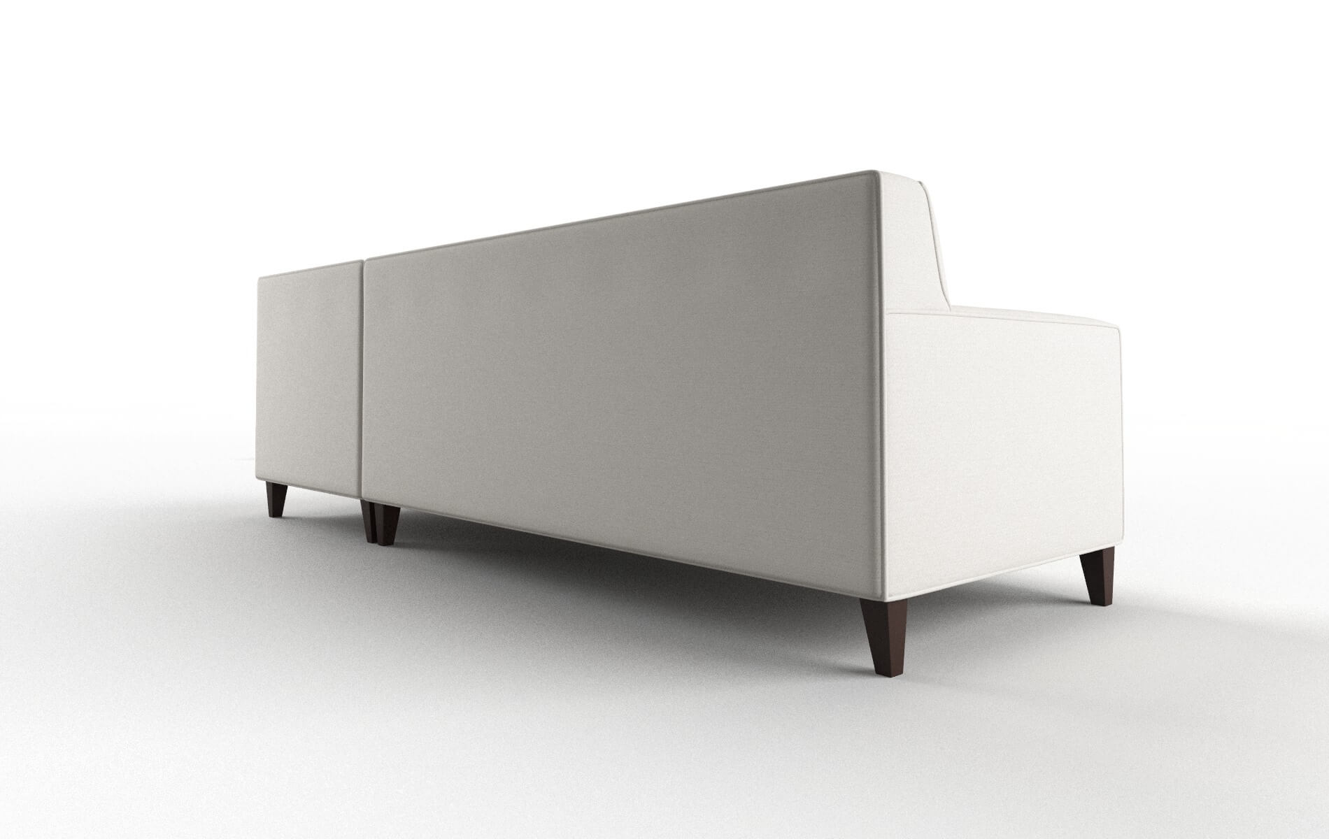 Harper Venice Eggshell Panel espresso legs 5