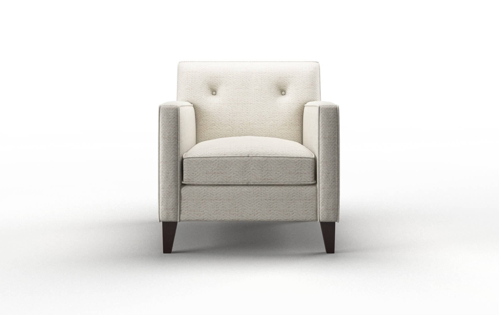 Harper Venus Cream chair espresso legs