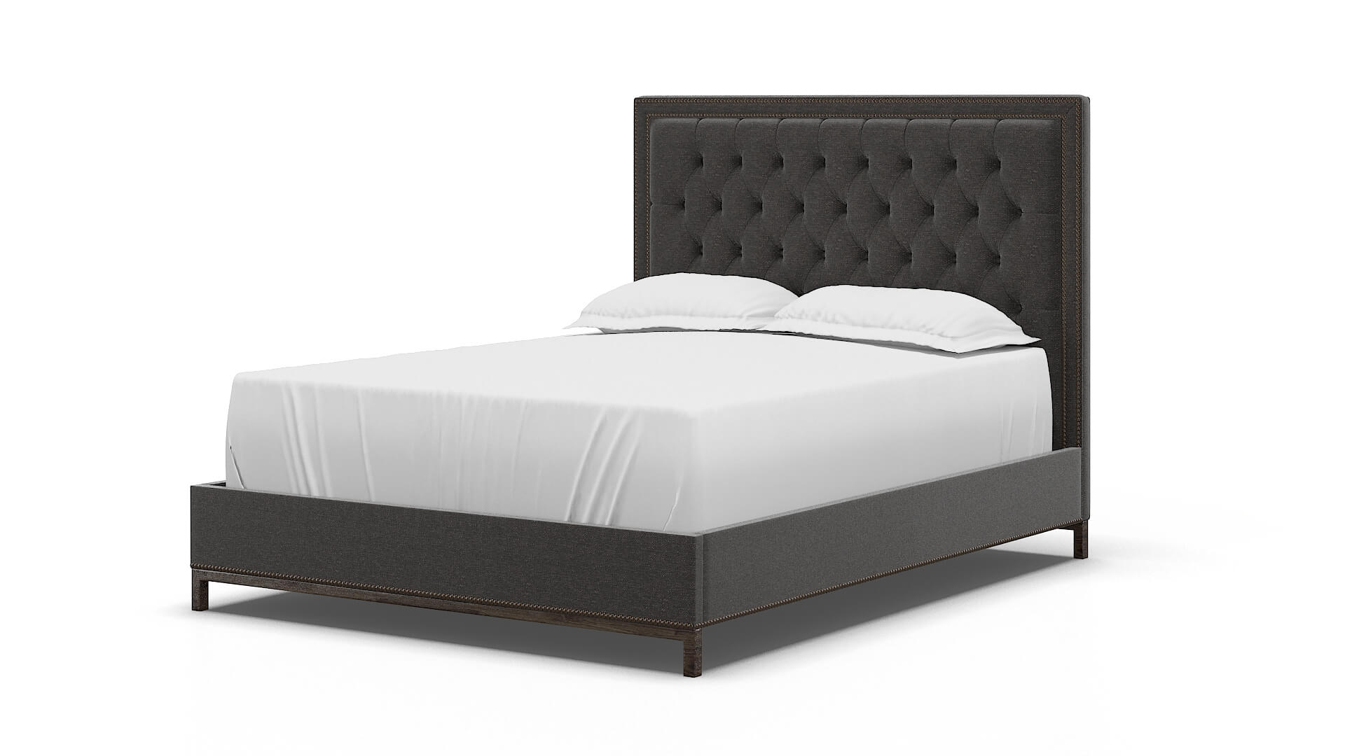 Heidi Avenger Denim Bed espresso legs 5