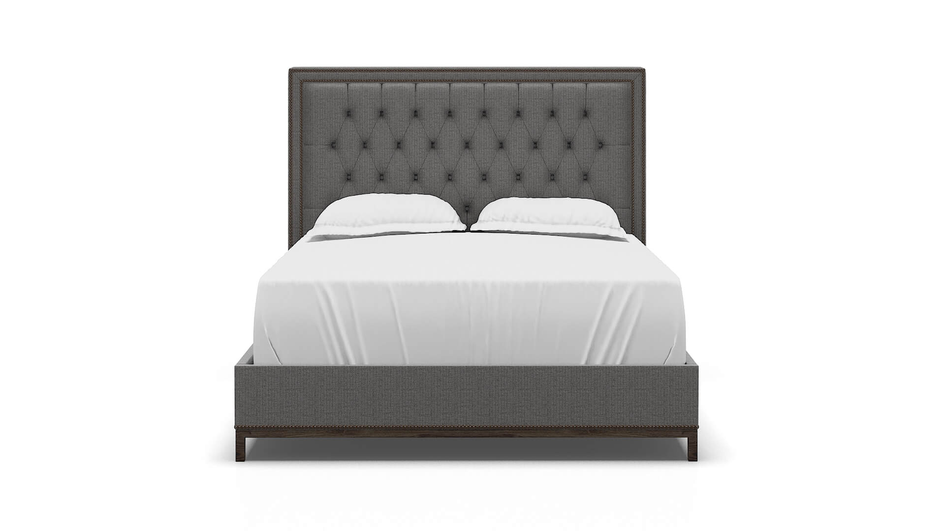 Heidi Avenger Zinc Bed espresso legs 1