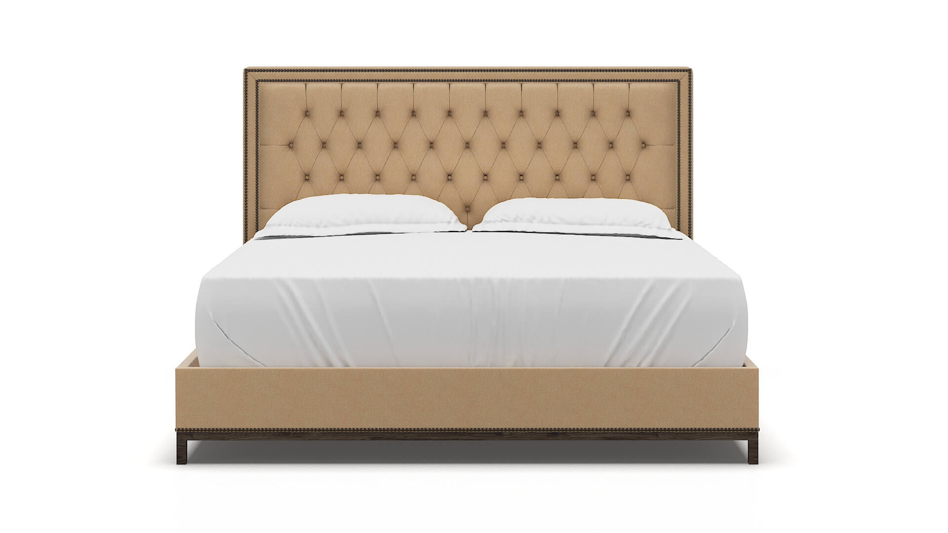 Heidi Bella Coffee Bed King espresso legs 1