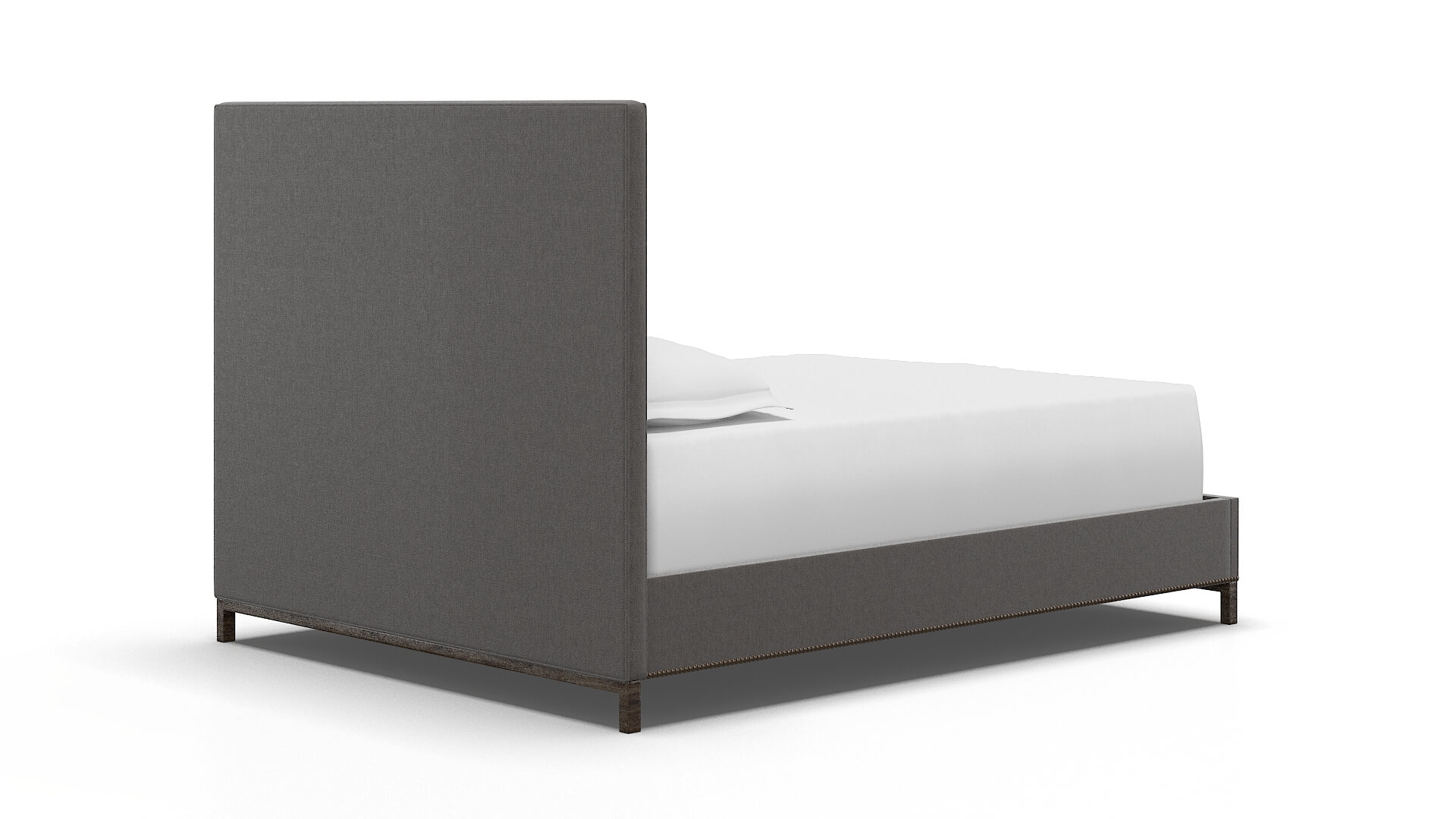 Heidi Cosmo Charcoal Bed espresso legs 4