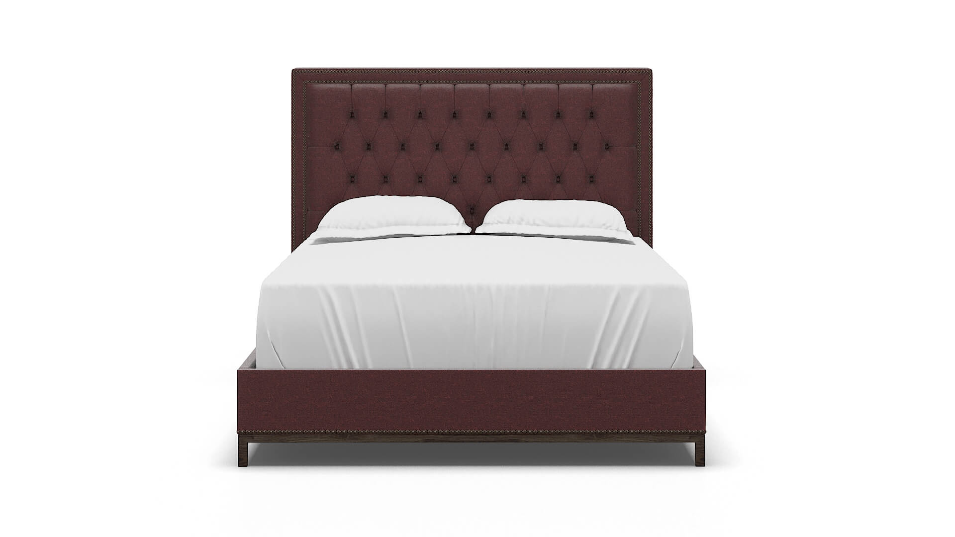 Heidi Derby Berry Bed espresso legs 1