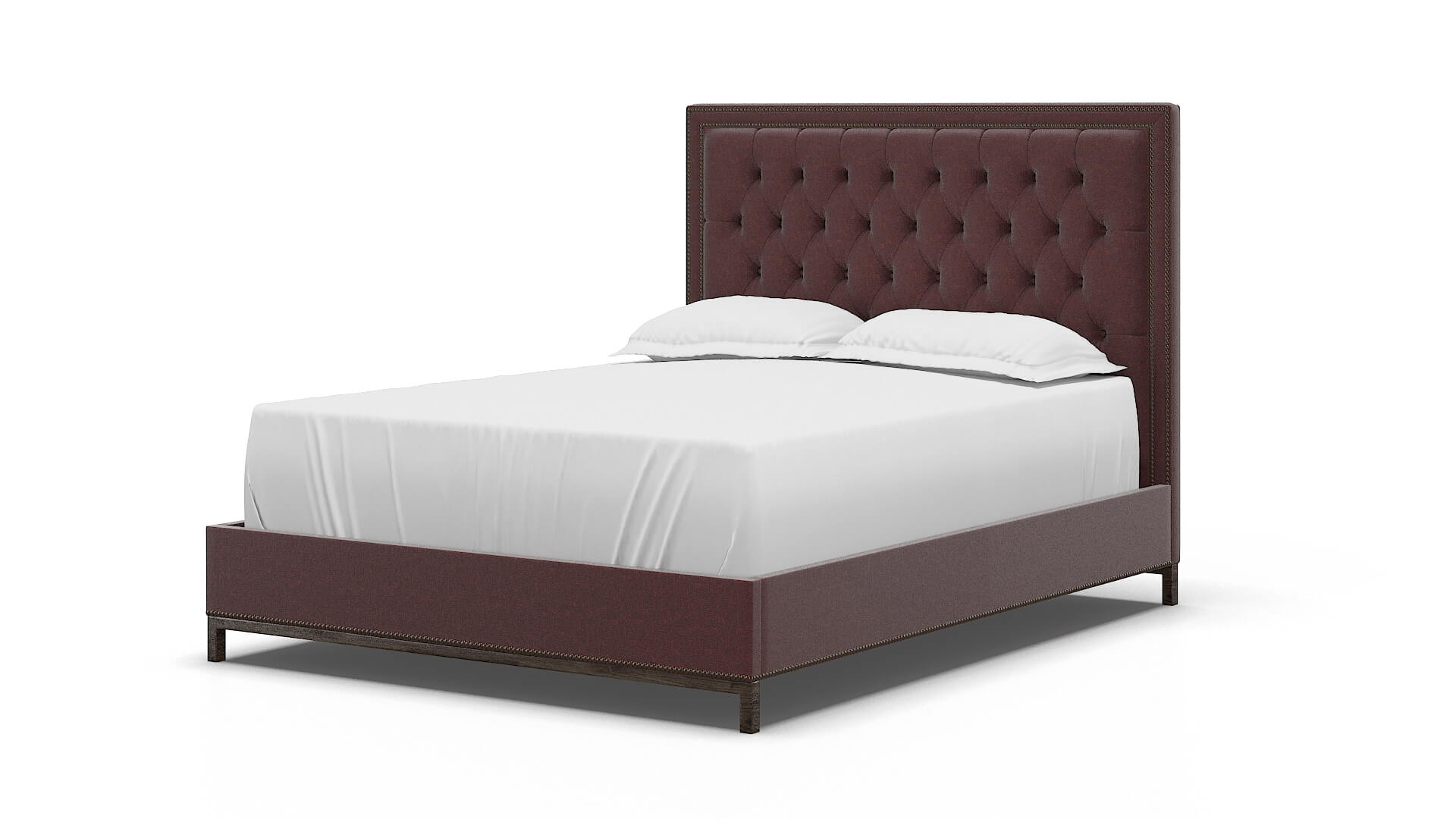 Heidi Derby Berry Bed espresso legs 5