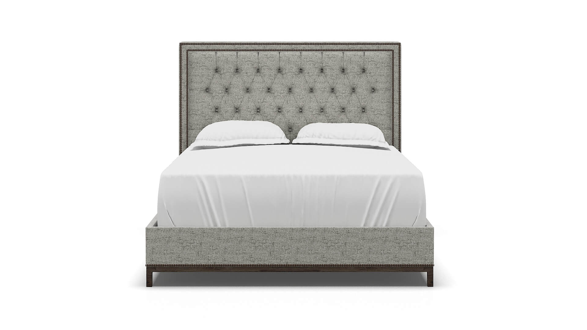 Heidi Derby Silver Bed espresso legs 1