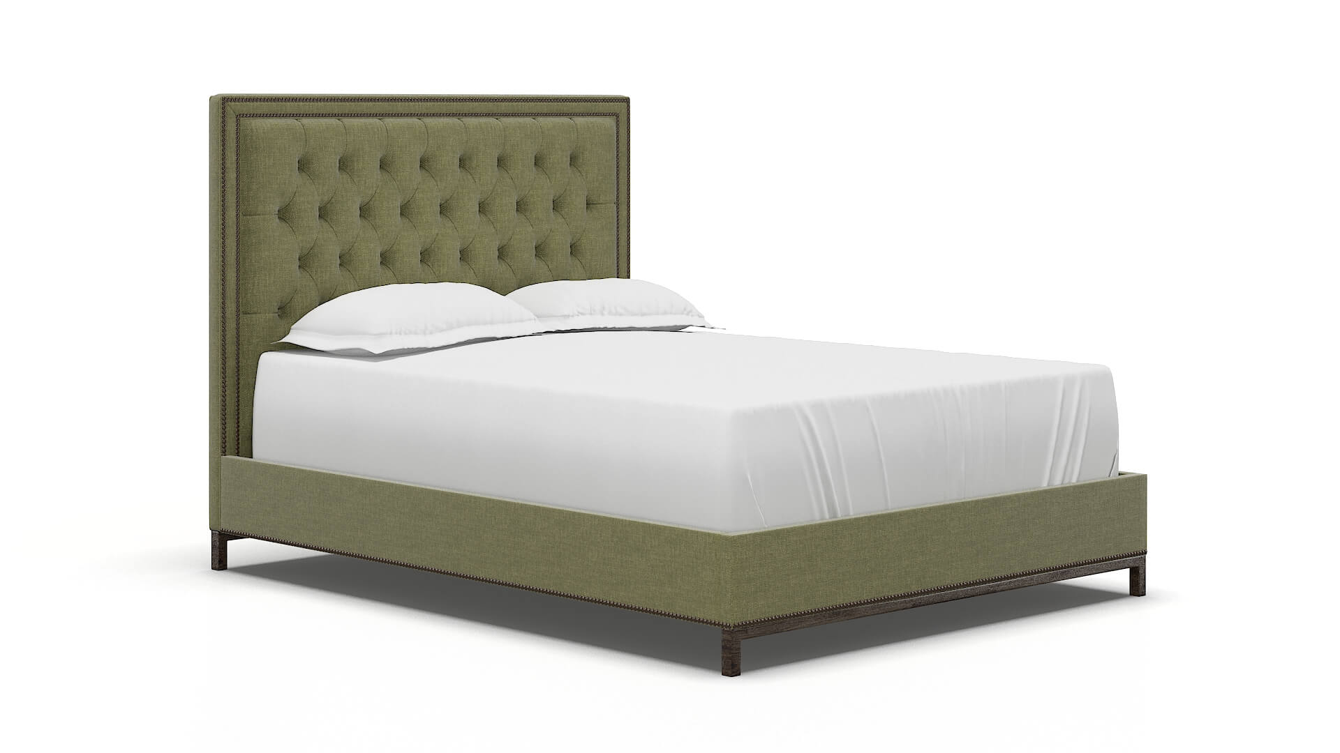 Heidi Durham Lime Bed espresso legs 2