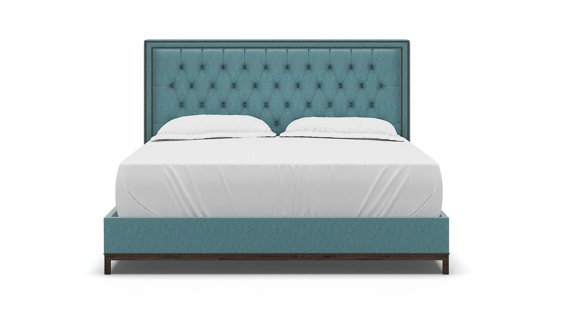 Heidi Durham Pine Bed King espresso legs 1