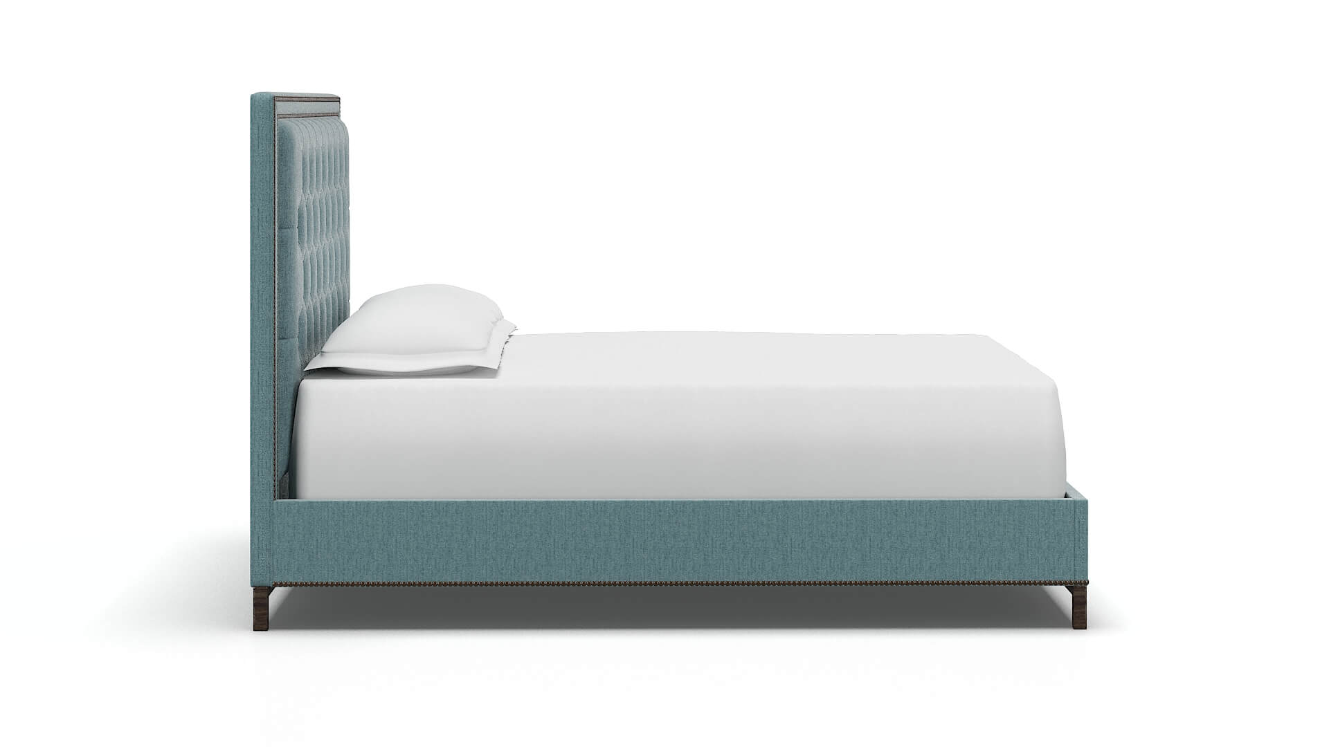 Heidi Insight Peacock Bed espresso legs 3