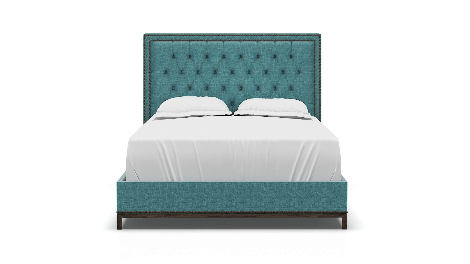 Heidi Keylargo Teal Bed espresso legs 1