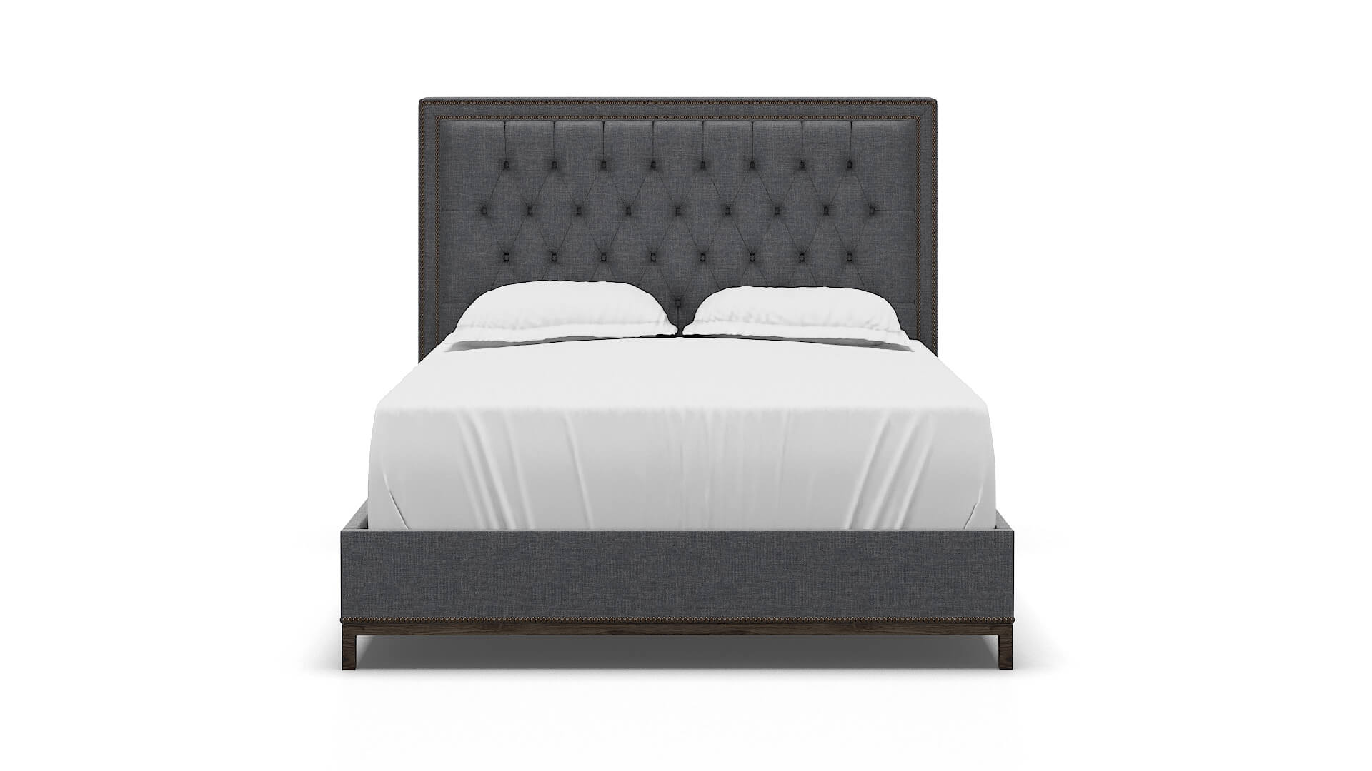 Heidi Lana Onyx Bed espresso legs 1