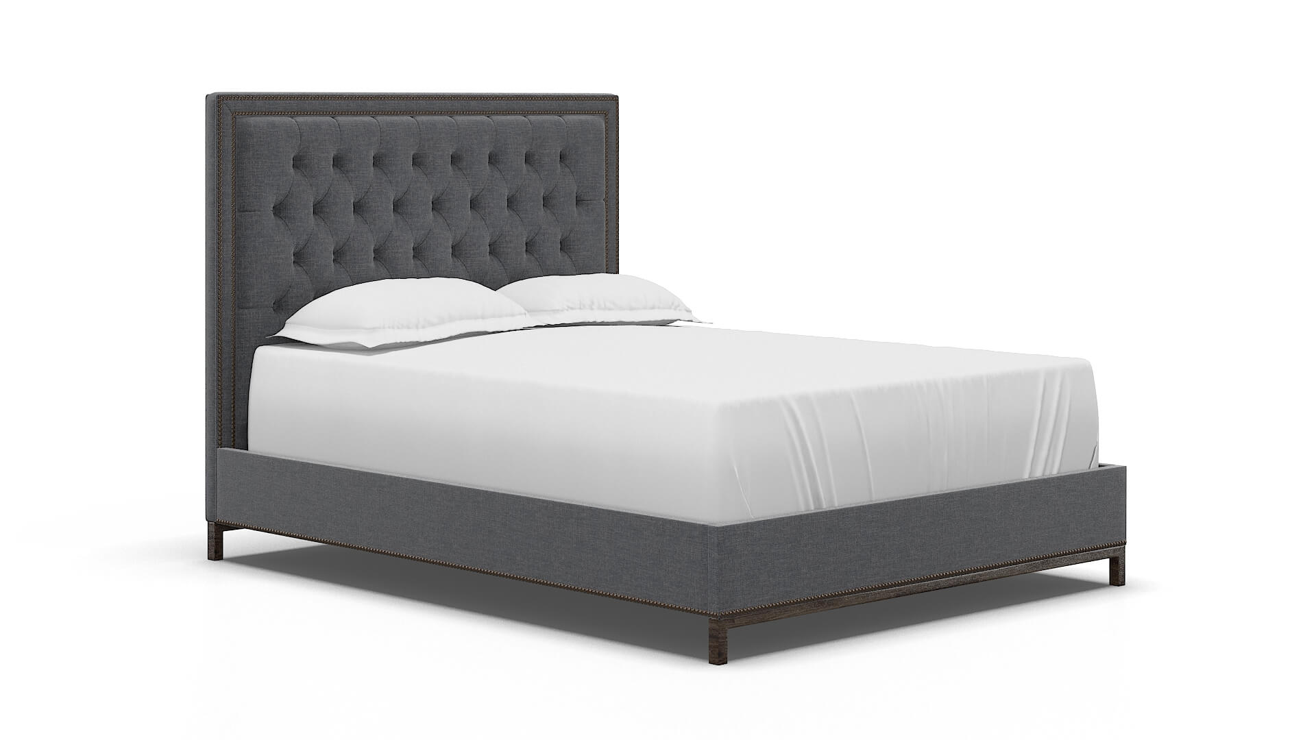 Heidi Lana Onyx Bed espresso legs 2